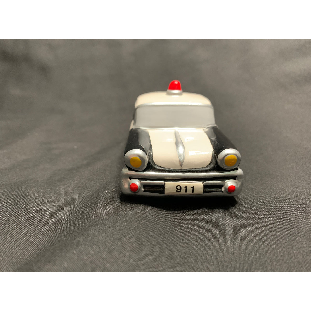 Department 56 Snow Village Calling All Cars 5174-8 Police Car Officer Retired