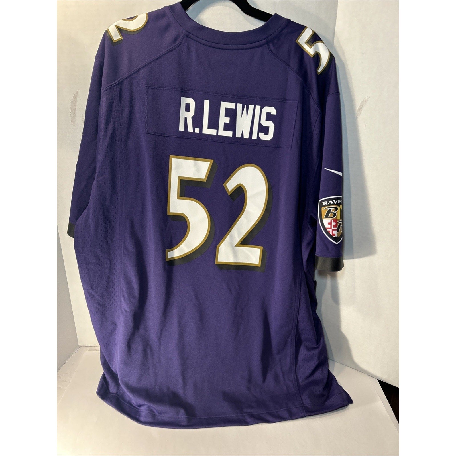 Ray Lewis #52 Baltimore Ravens Nike NFL On Field Size 2XL Jersey NWT