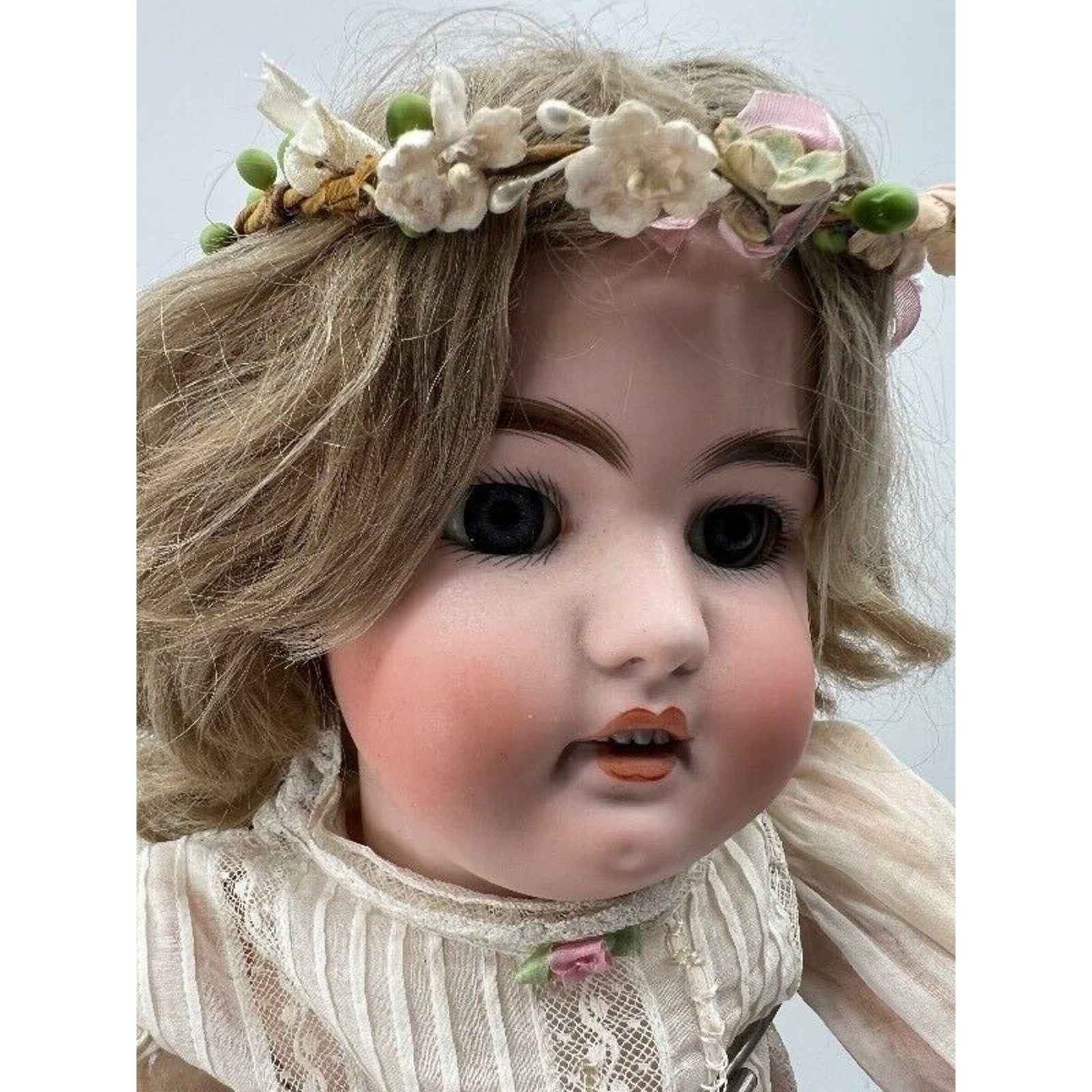 Antique Simon & Halbig DEP 1079 Bisque Doll 20" German Composition Body