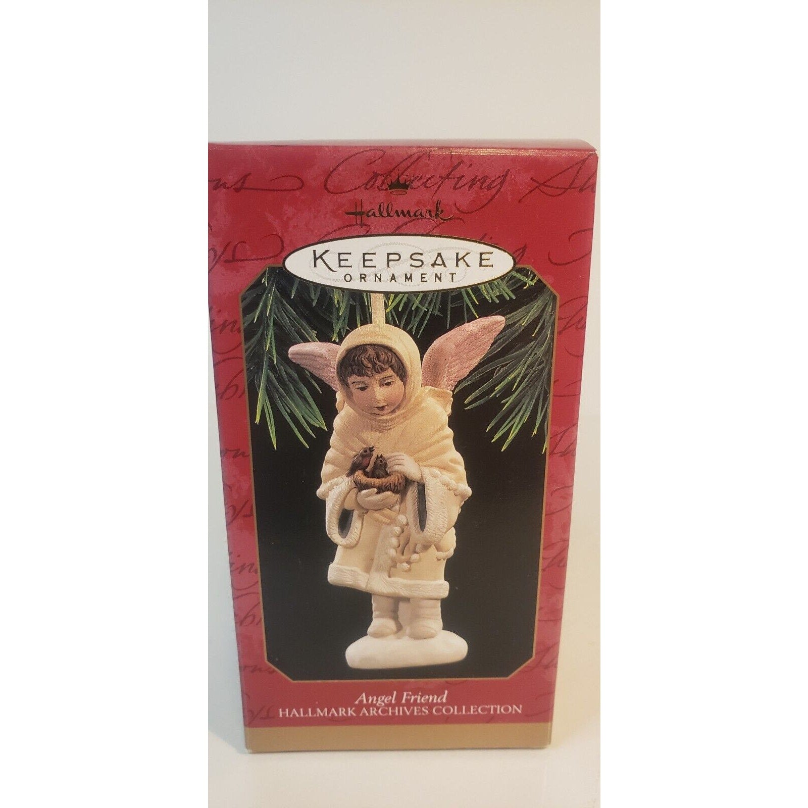 Hallmark Keepsake Christmas Ornament Angel Friend 1997 Archives Collection NOS