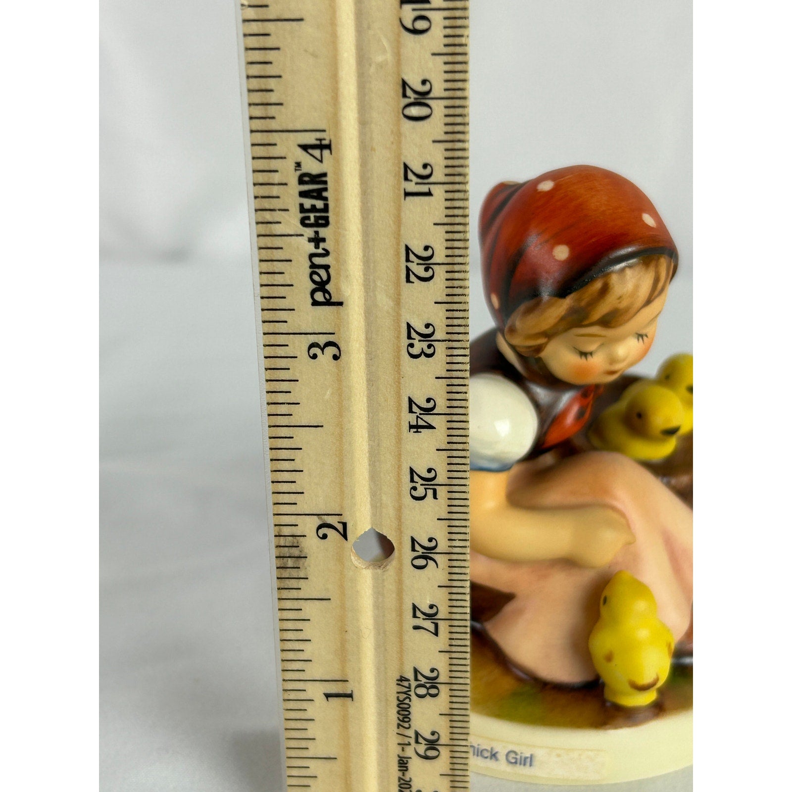Goebel W Germany Chick Girl Figurine Girl With Chicks Vintage
