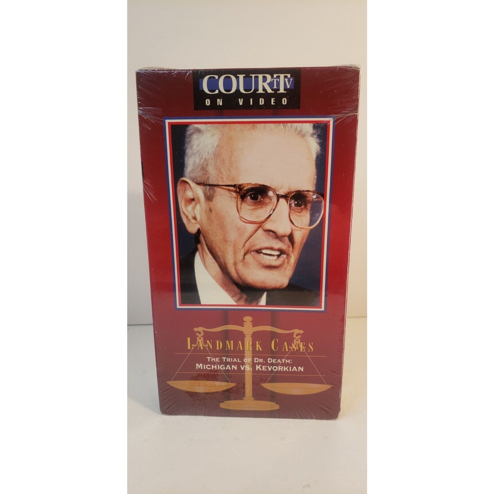 Court TV On Video The Trial of Dr. Death Michigan vs Kevorkian VHS NEW