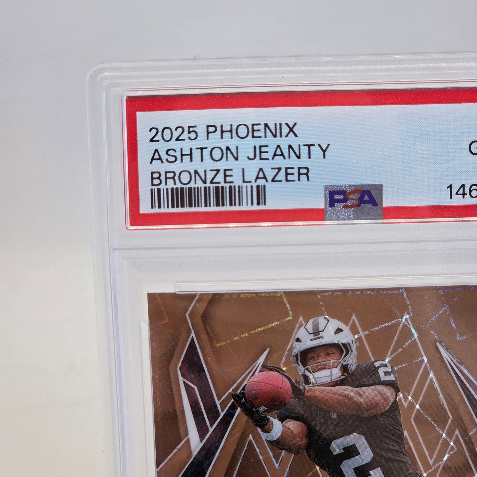 2025 Phoenix Ashton Jeanty Bronze Lazer RC #158 15/15 PSA 10 Bookend Pop 1