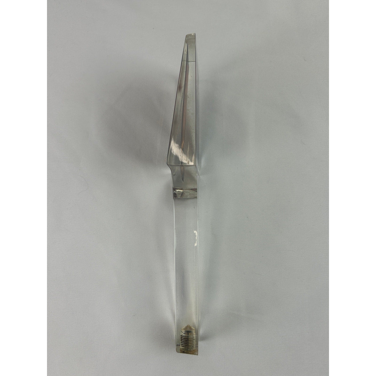Jamestown Special Ale Beer Tap Handle Clear Acrylic St Paul MN Breweriana 1990s