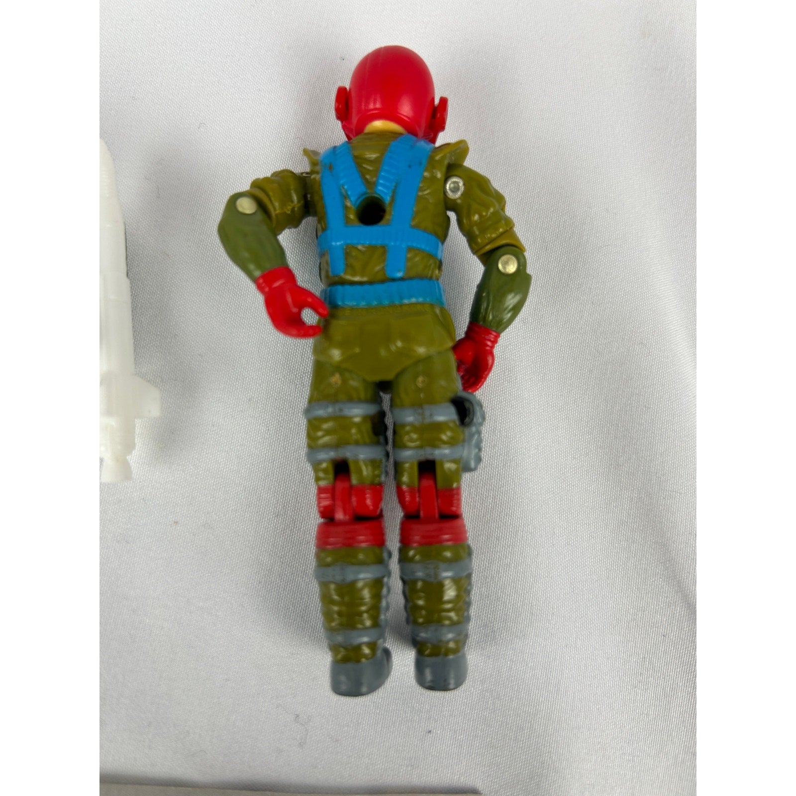 GI Joe Fast Draw Mobile Missile Specialist Figure Backpack Missiles Card 1987