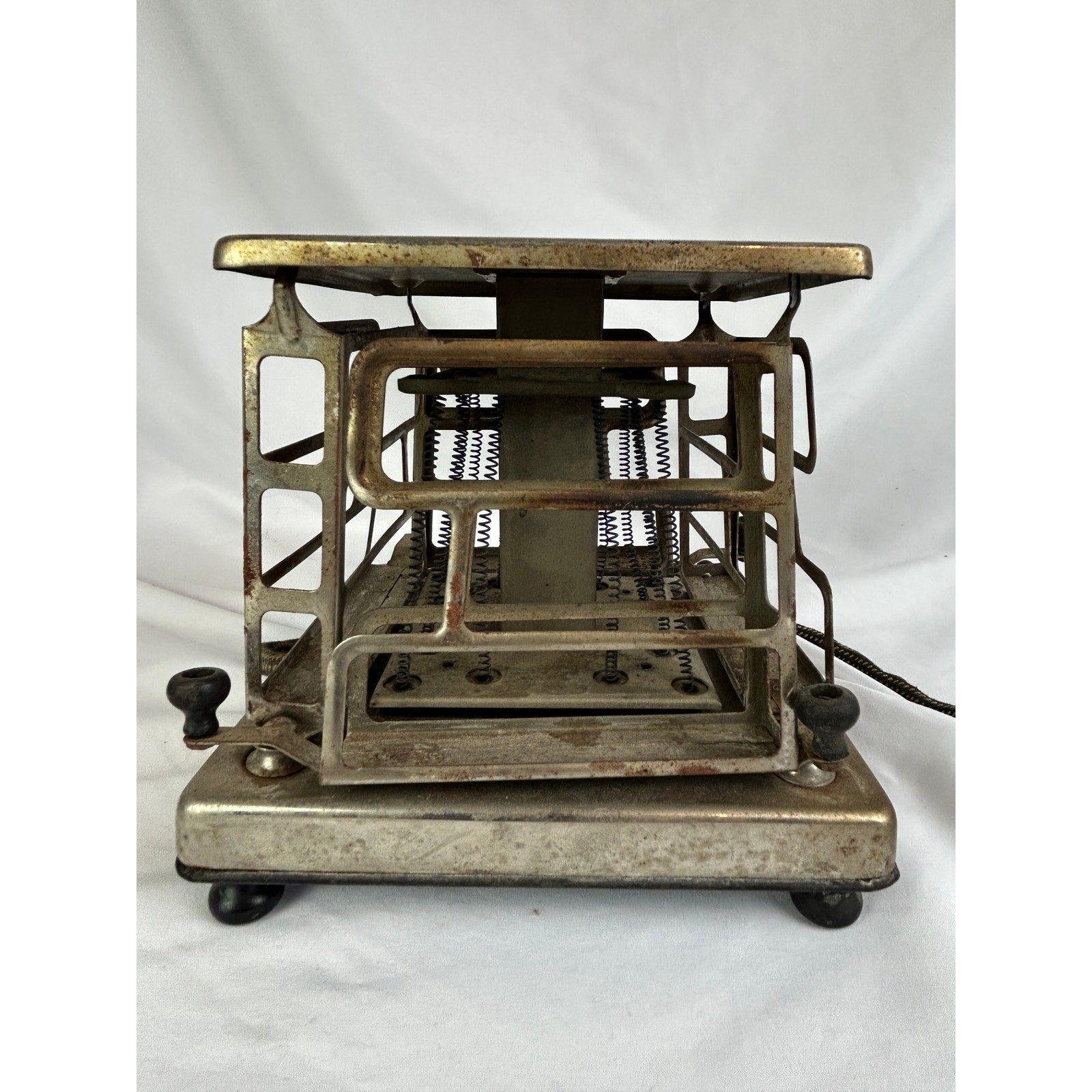 Vintage Estate Electric Toaster No 177 Hamilton Ohio Art Deco