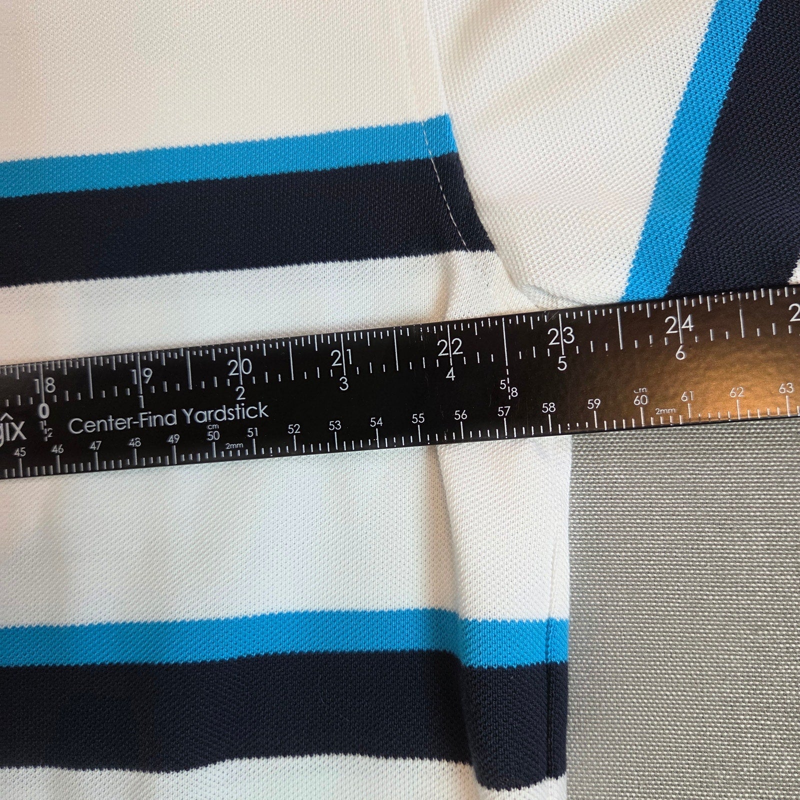 PING Collection Stripe Golf Polo Shirt Men’s XXL Cotton Blend Performance Top