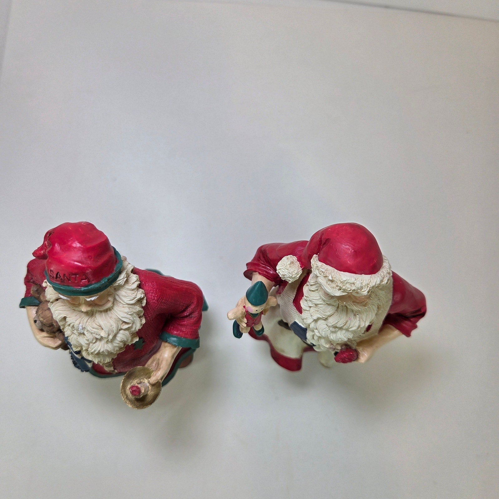 Midwest Importers Santa Pair – Christmas Figurines 9" Holiday Decor