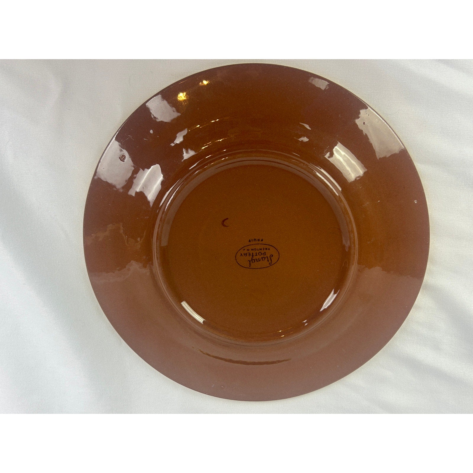 Stangl Pottery Fruit Pattern 8" Salad Plates Set of 5 Hand Painted