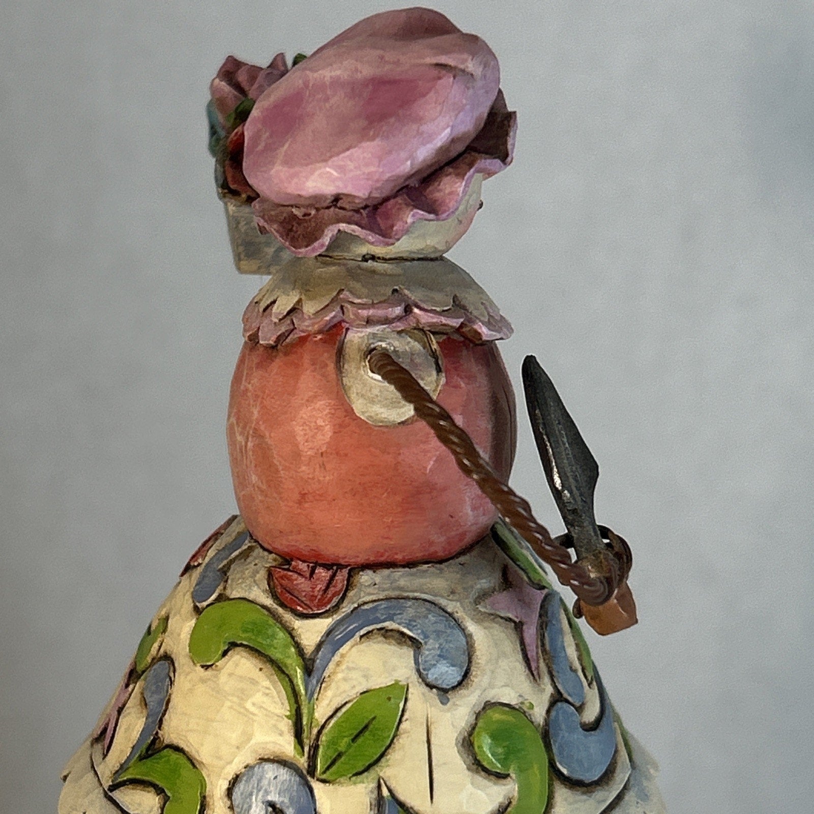 Jim Shore Heartwood Creek Snow Woman Winter Blossoms Figurine 2008 #4010358