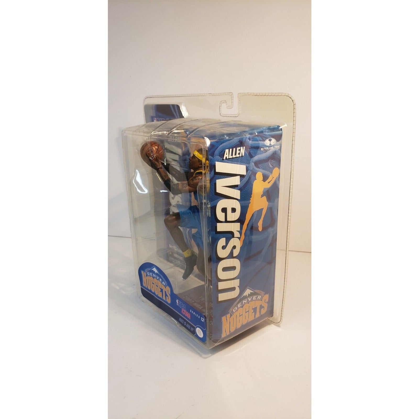 Allen Iverson Denver Nuggets HOF 2007 McFarlane Series 12