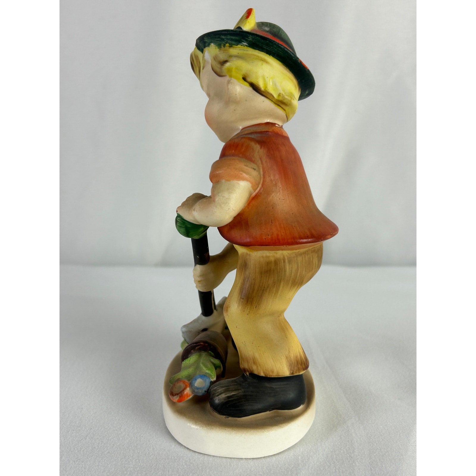 Lefton Little Gardener Figurine 1170 Boy With Shovel Japan Vintage