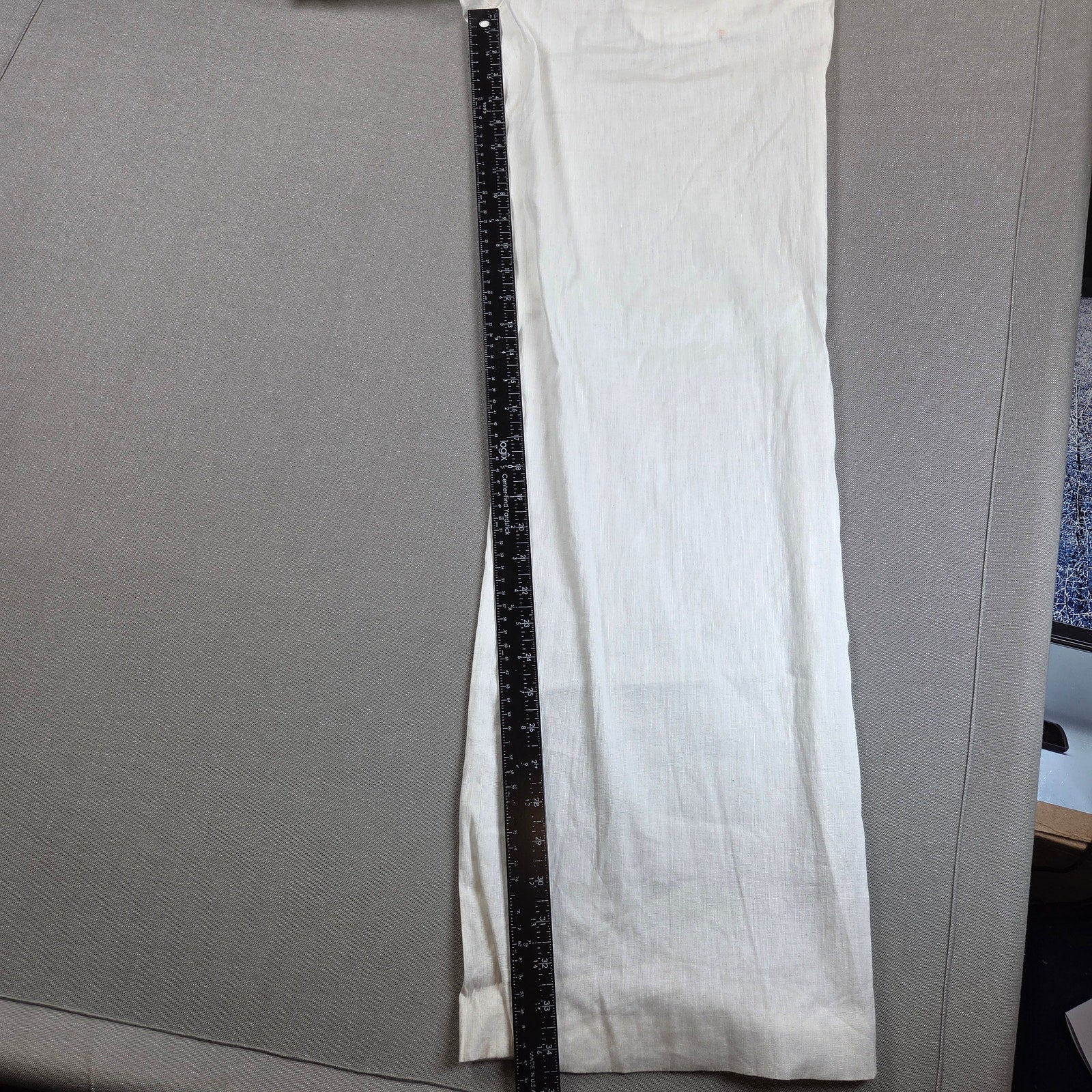 BCBGMAXAZRIA Tahlia Linen Blend Wide Leg Paperbag Pants Size 8