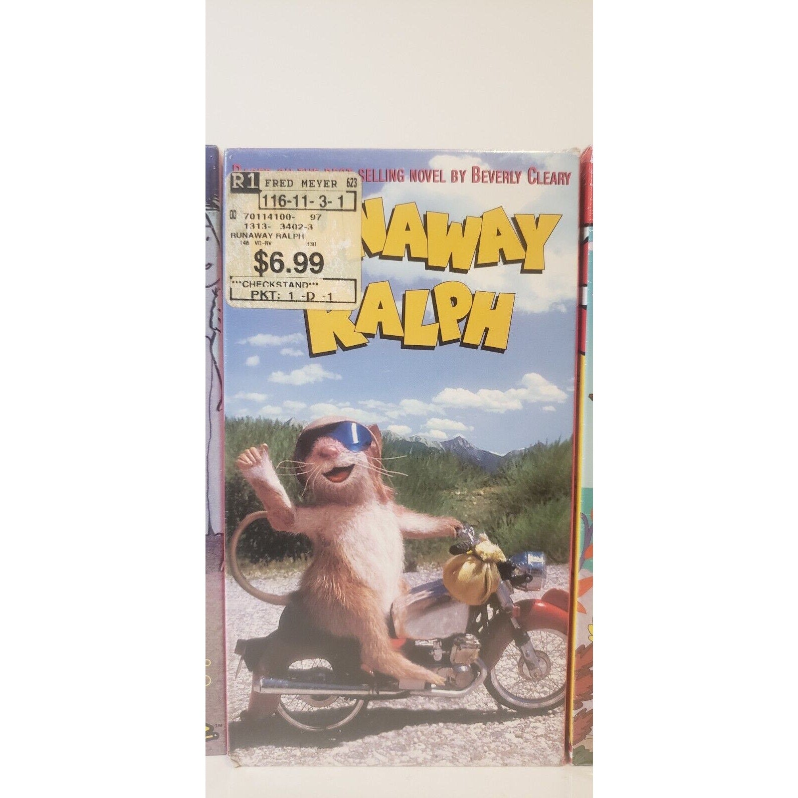 Cartoon VHS New Sealed Lot of 3 Runaway Ralph, Grimace, Little Match Girl