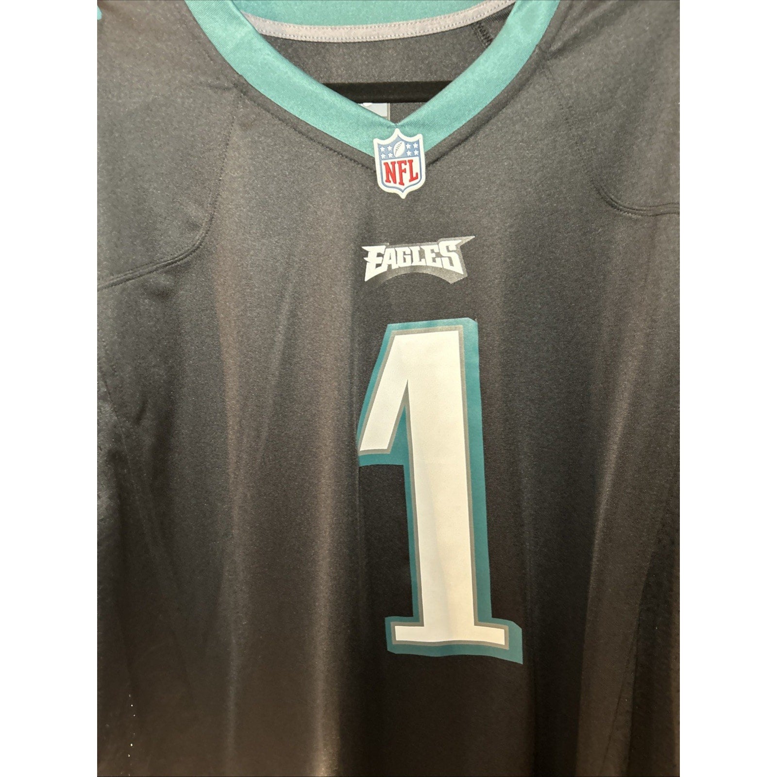 Nike On Field Jalen Hurts Eagles Black Jersey 3XL Vapor Limited 2002 NWT