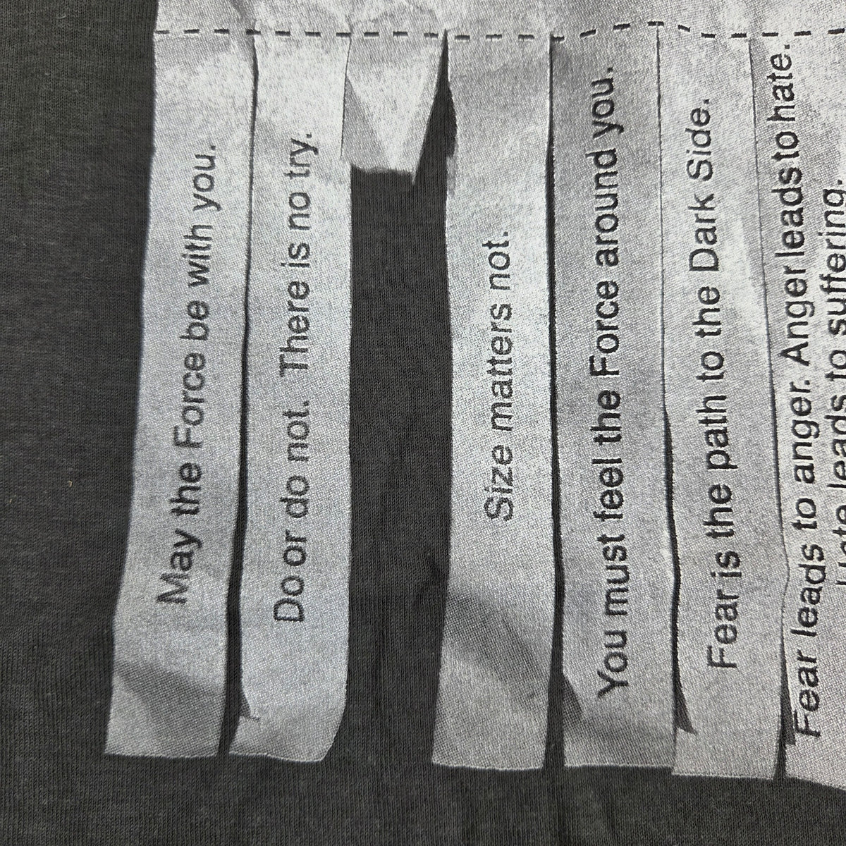 Star Wars Yoda Free Words of Wisdom T-Shirt Men's 3XL Fifth Sun Graphic Tee