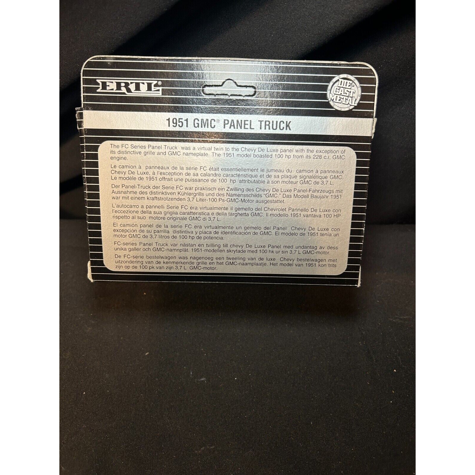 1951 Chevy Dicast Panel Truck - Silver Bird