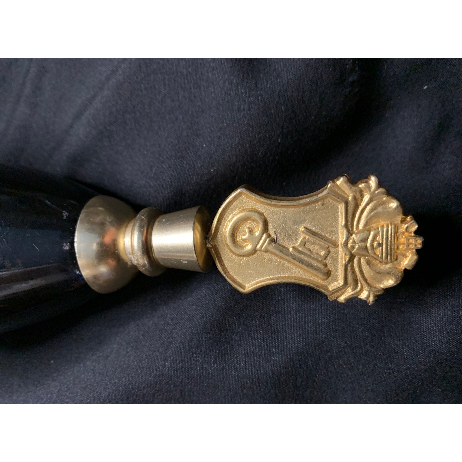Beck's Dark Beer Tap Handle German Import Black Gold 13 Inch Keg Pull