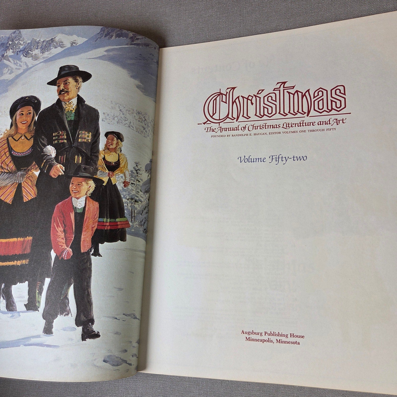 Christmas Annual Literature Art Vol 51 52 + Norges Jul 1982 Holiday Books