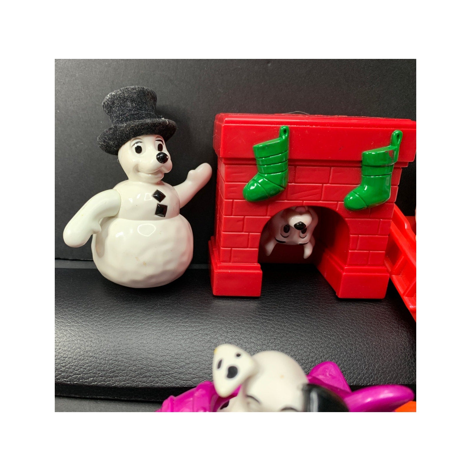 2000 Disney 102 Dalmatians McDonald's Happy Meal Toys Lot 11 Puppy Figures Cars