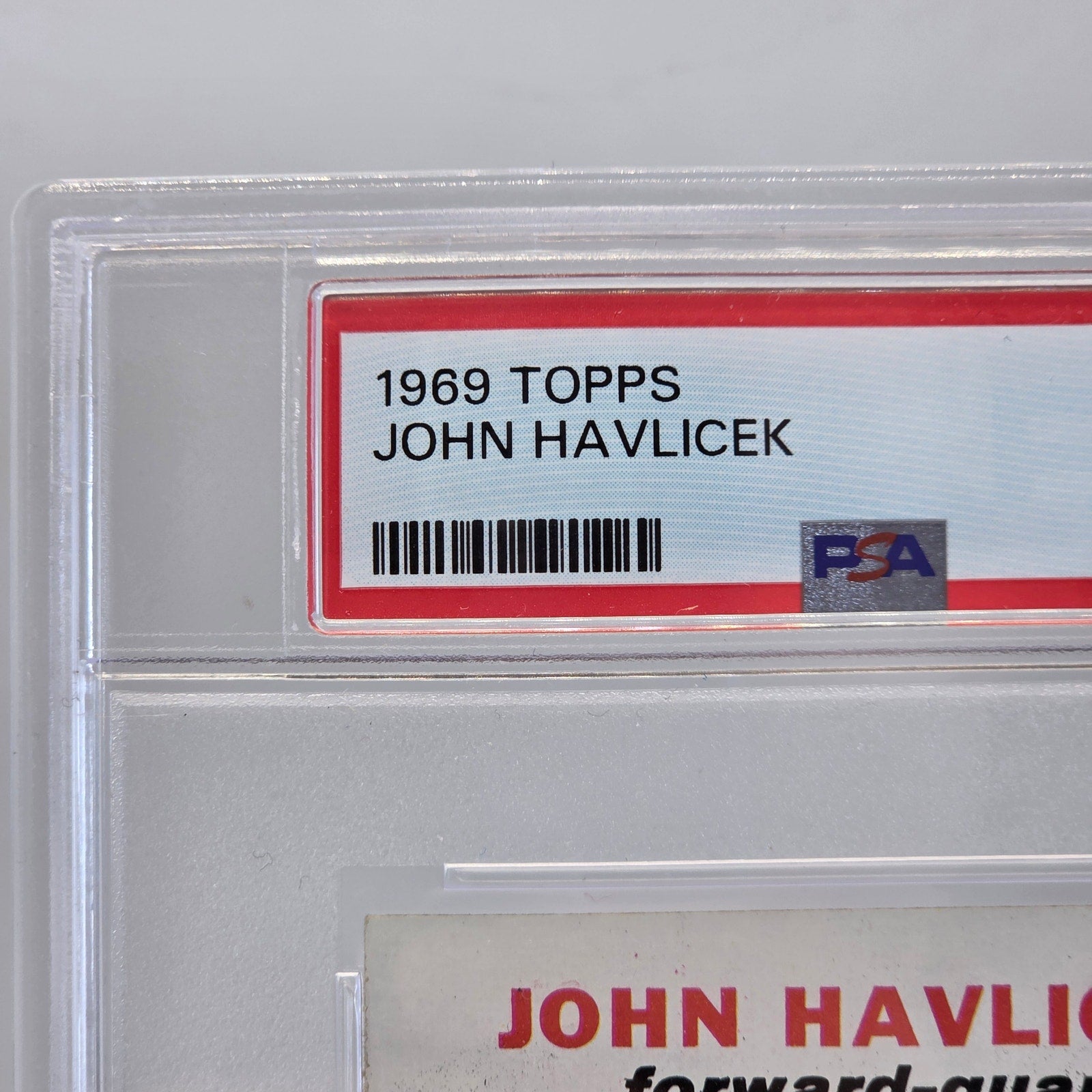 1969 Topps John Havlicek #20 PSA 5 EX Boston Celtics HOF Vintage Tall Boy Card