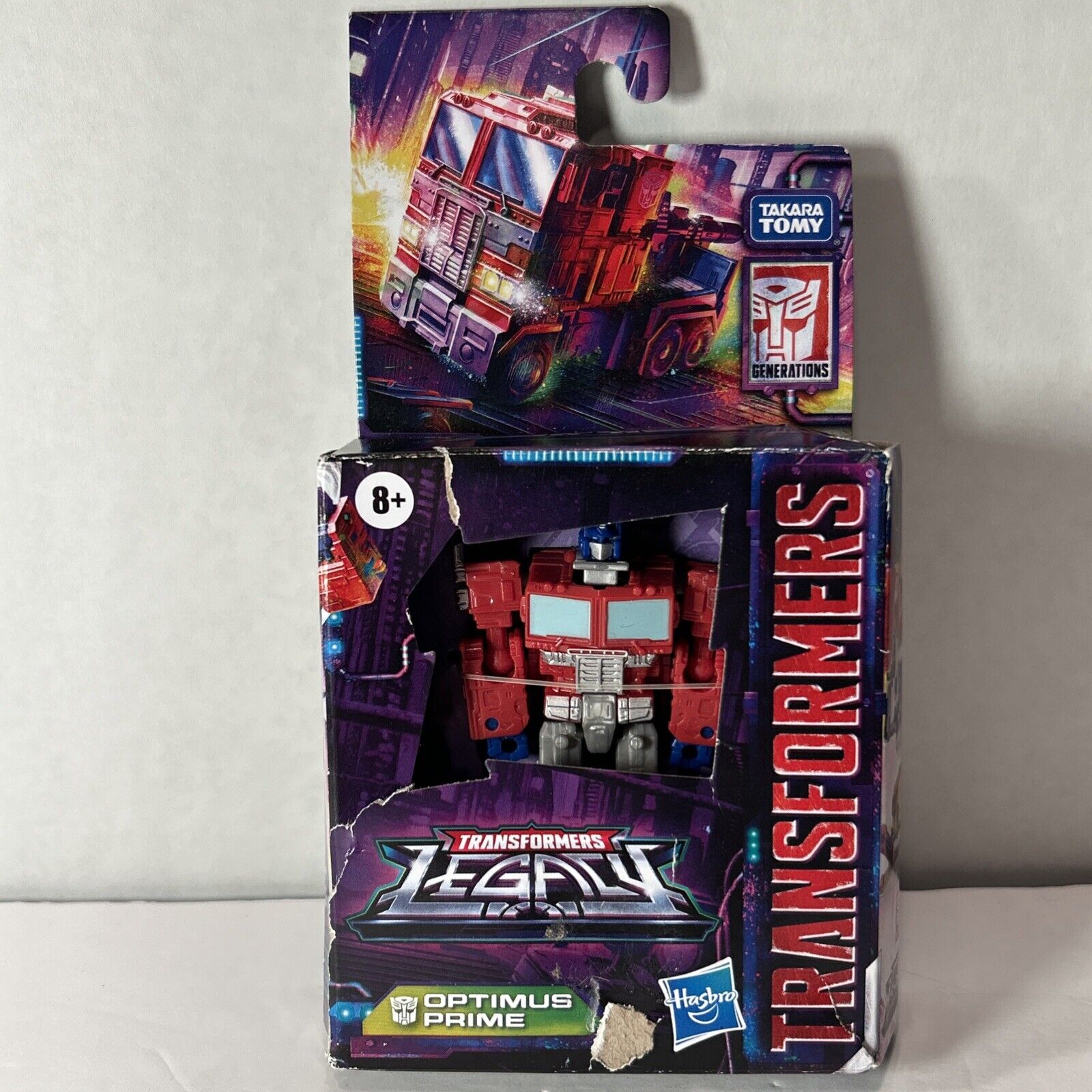 Transformers Toys Generations Legacy Core Optimus Prime Action Figure