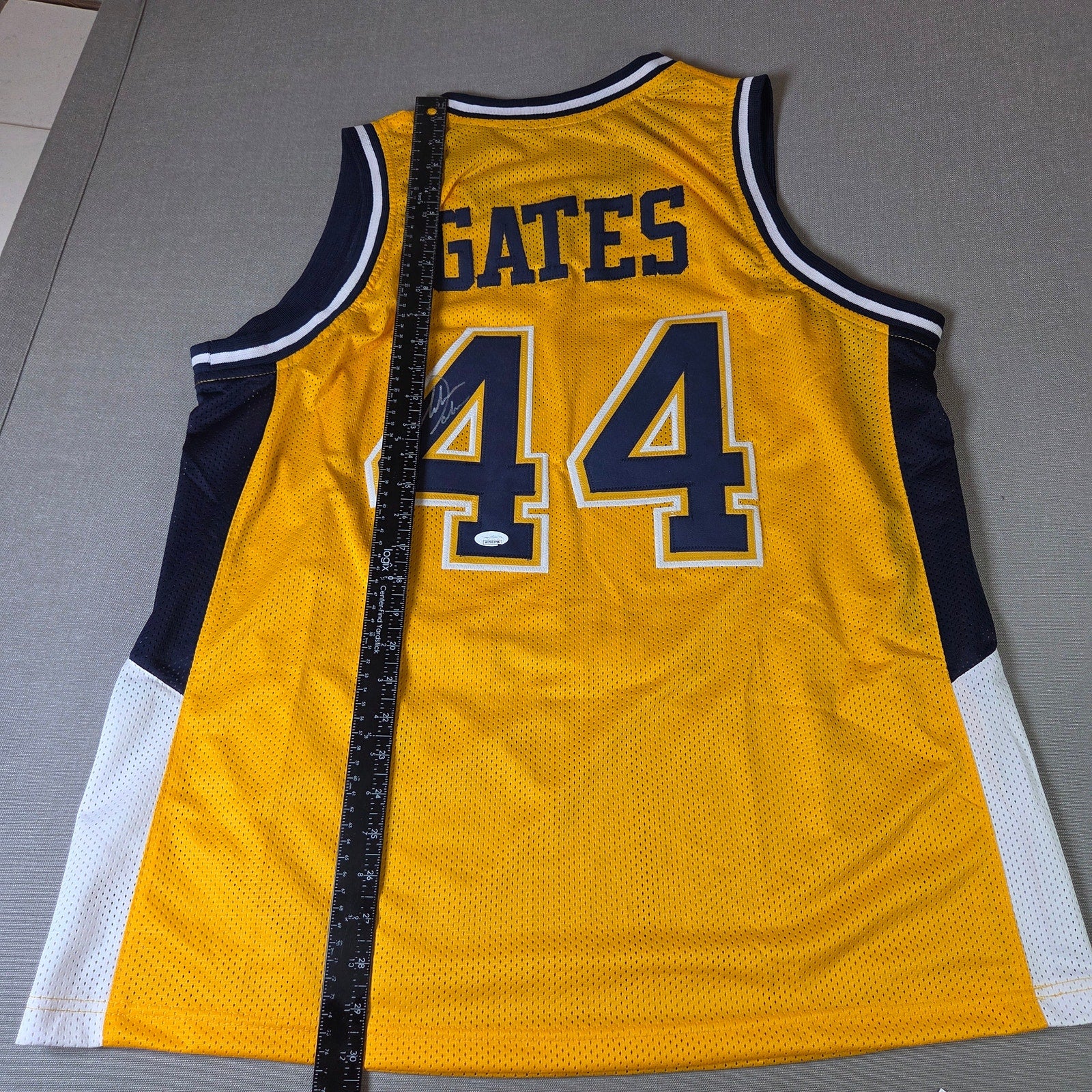 Antonio Gates Signed Kent State Basketball Custom Jersey JSA Witness