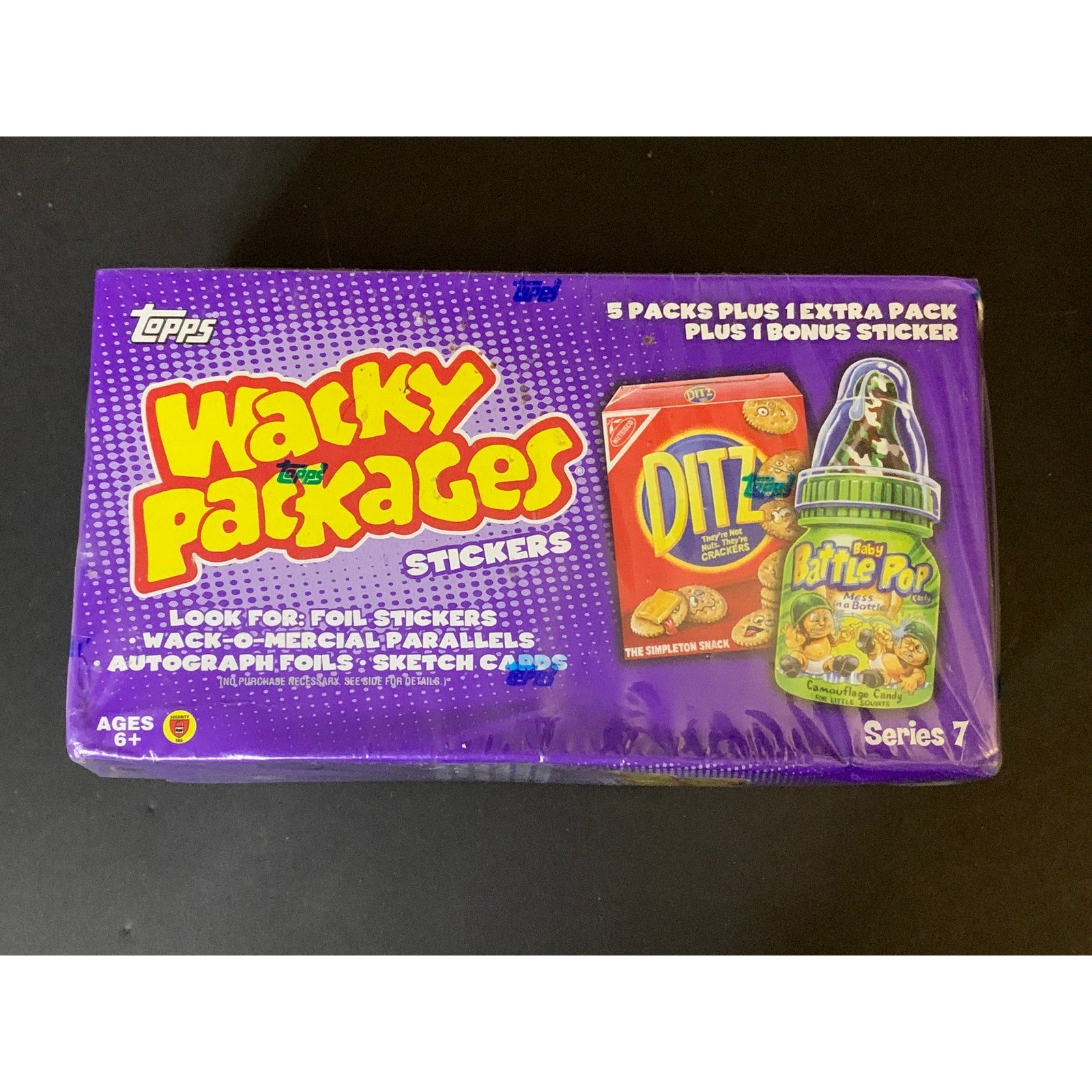 2010 Topps Wacky Packages Series 7 Factory Sealed Trading Card Box