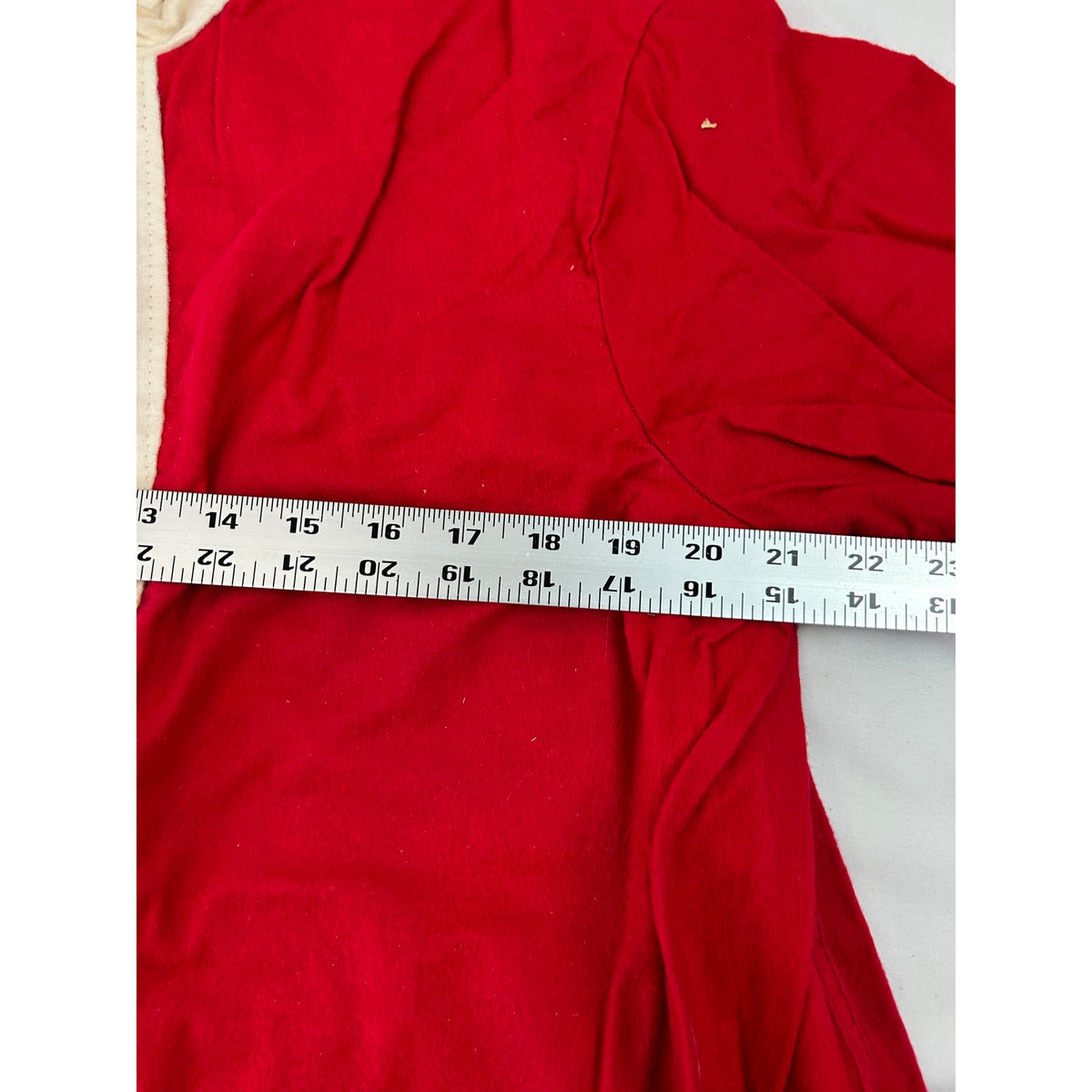 Vintage 1950s Santa Claus Suit Costume Medium 38-40 Mask Beard Box Complete