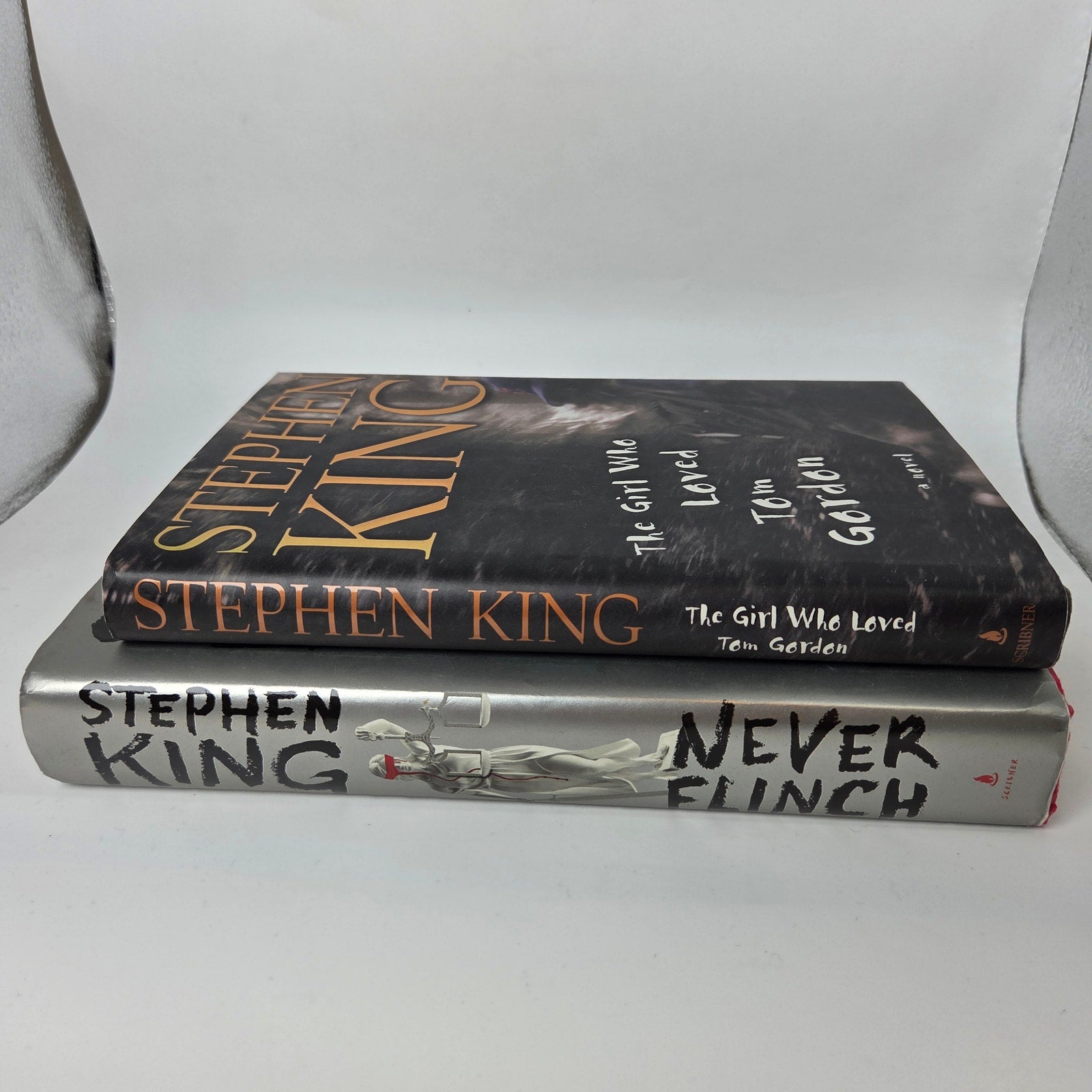 Stephen King Never Flinch 1st Ed 2025 & Girl Who Loved Tom Gordon HC Lot 2