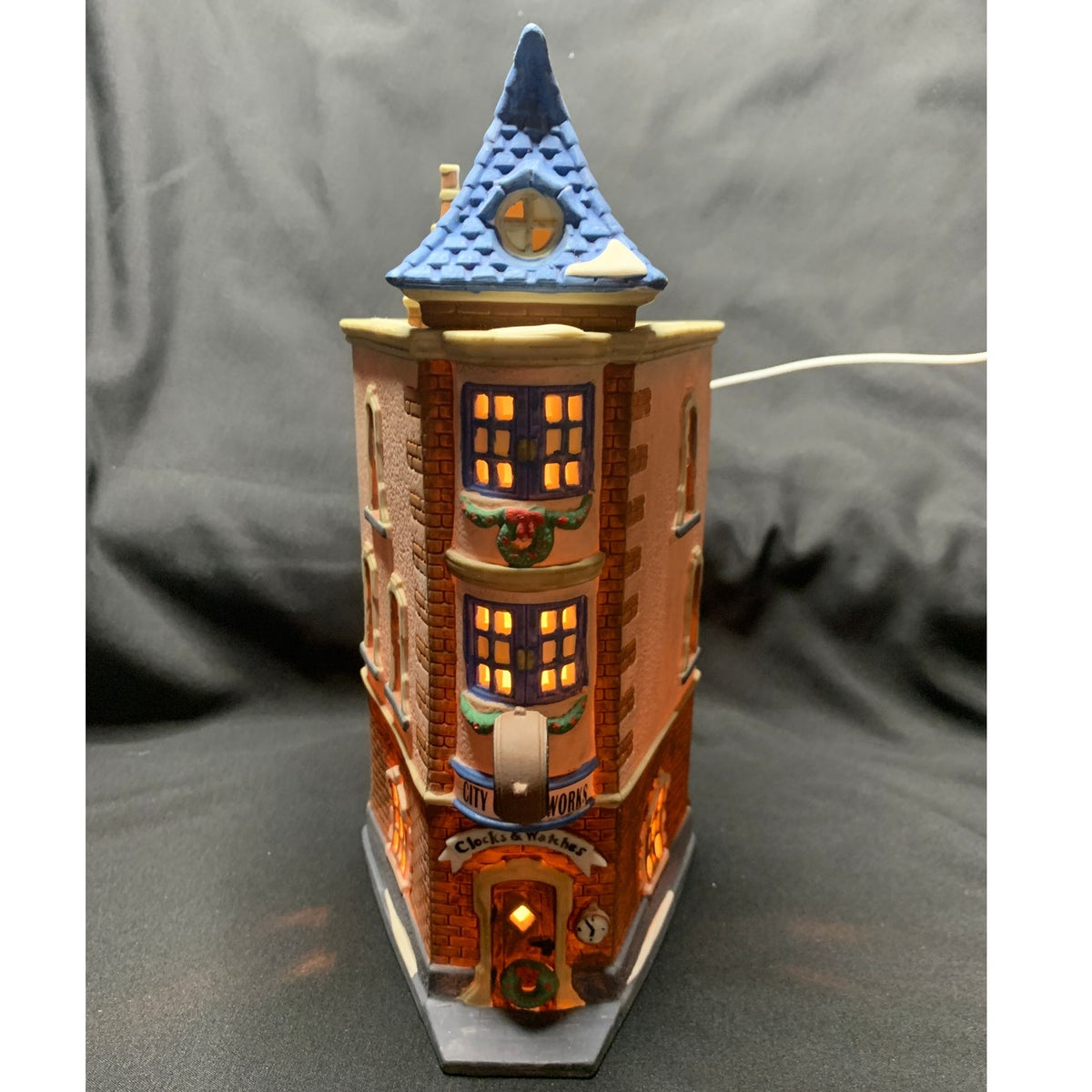 Department 56 City Clockworks 5531-0 Christmas In The City Lighted Building