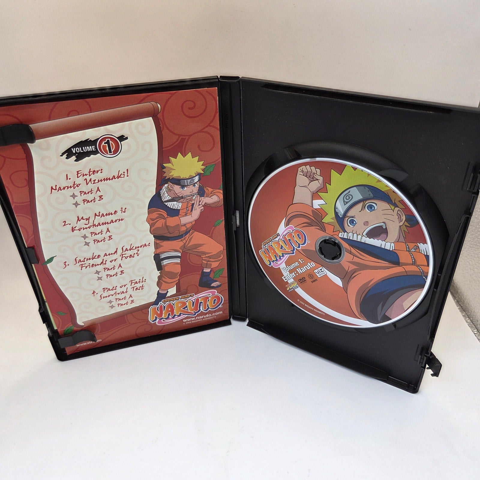 Naruto DVD Lot Enter Naruto Vol 1 Movie Ninja Clash Land of Snow Poster