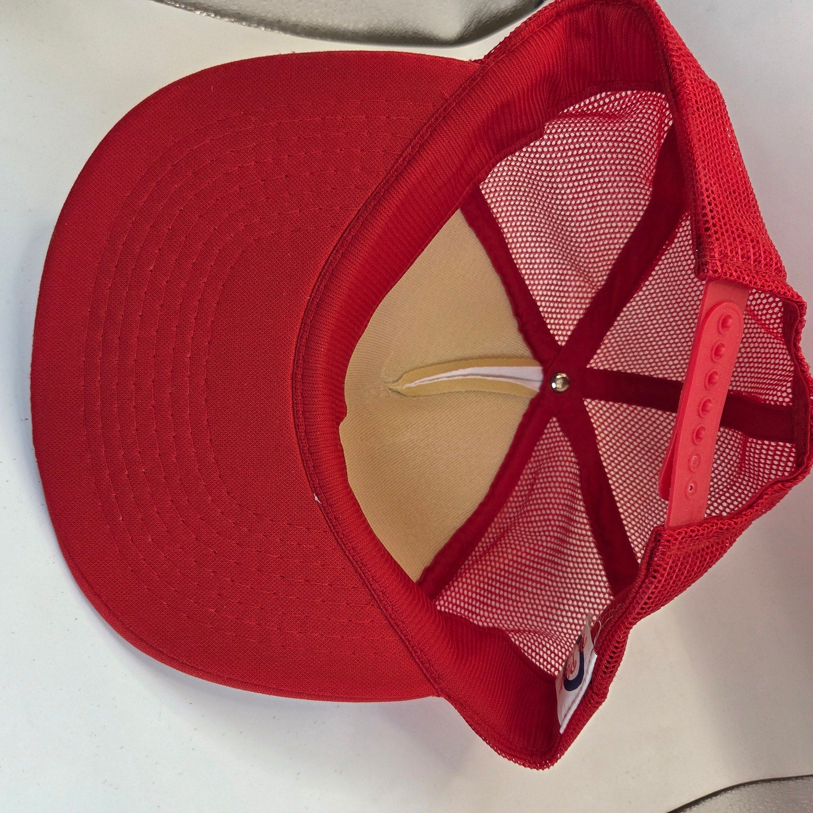 Vintage Princeton Livestock Market MN Re Play Foam Mesh Snapback Trucker Hat