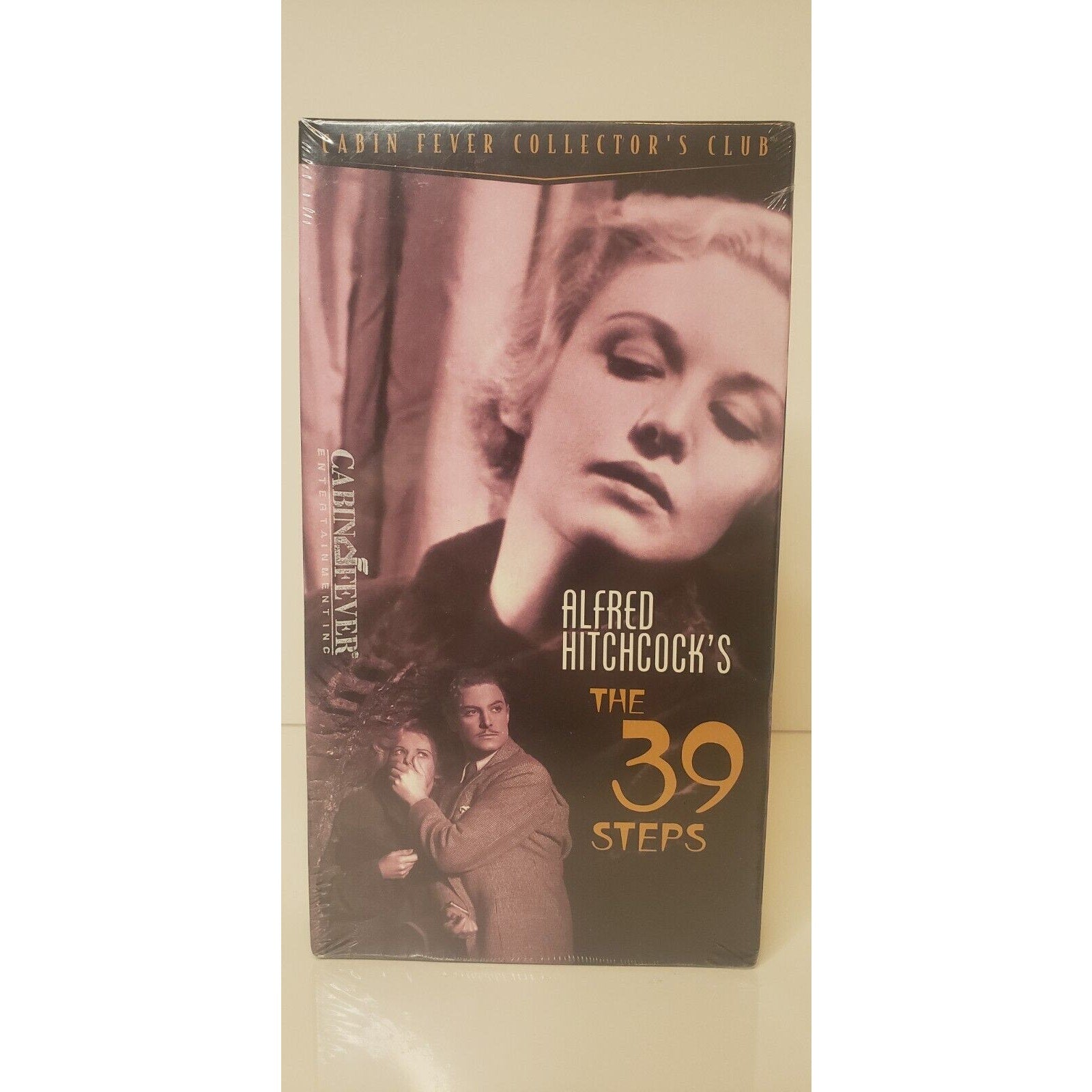 The 39 Steps VHS New Sealed 1997 Alfred Hitchcock Cabin Fever Collectors Club