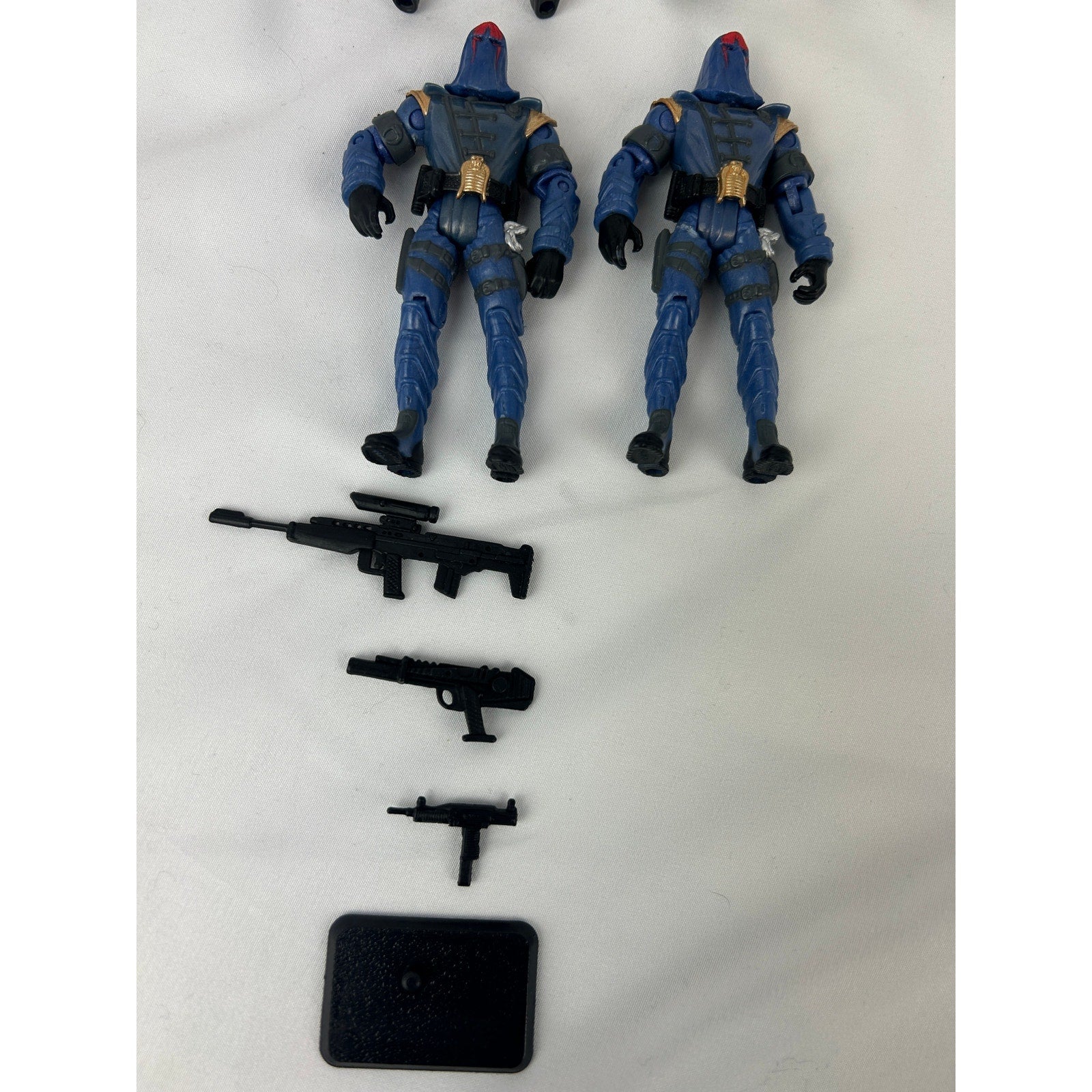 GI Joe Cobra Commander Figure Lot Neo Viper Baroness C.L.A.W.S.