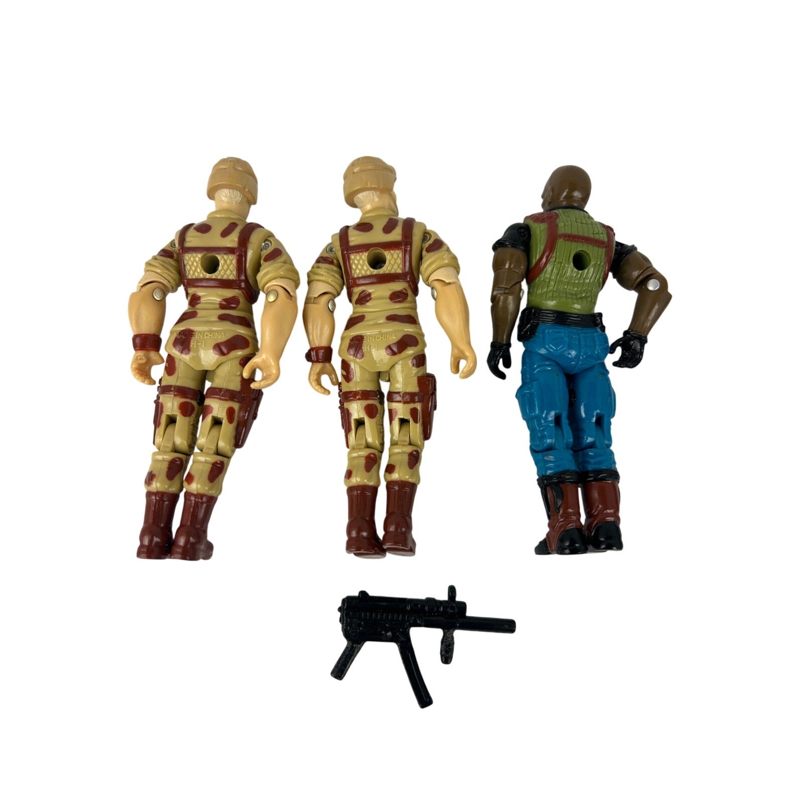 GI Joe ARAH Vintage Figure Lot Duke Roadblock Gung Ho Beach Head Law