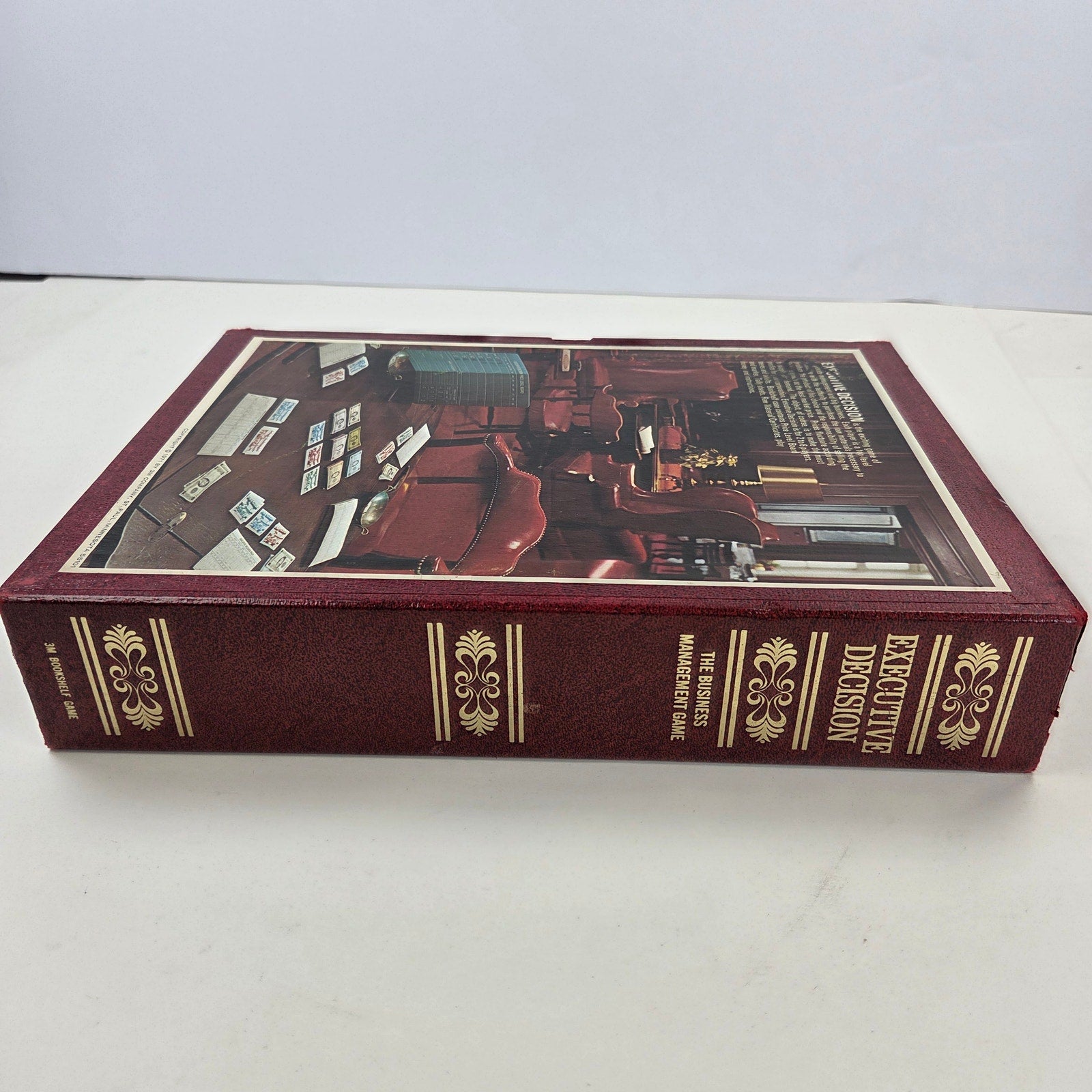 1971 3M Executive Decision Bookshelf Game Complete Sid Sackson Business Mgmt