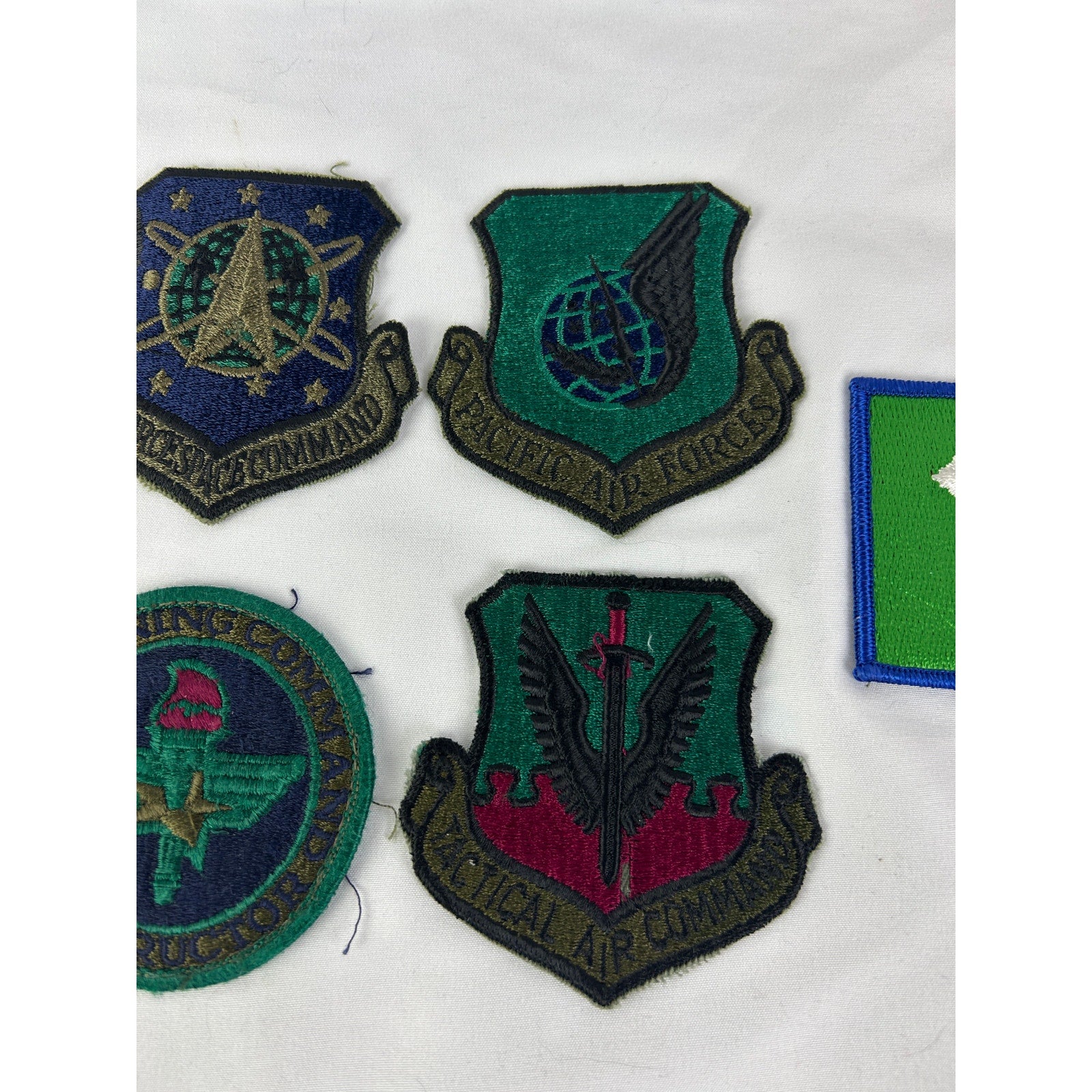 Vintage USAF Patch Lot Strategic Air Command SAC Military Insignia