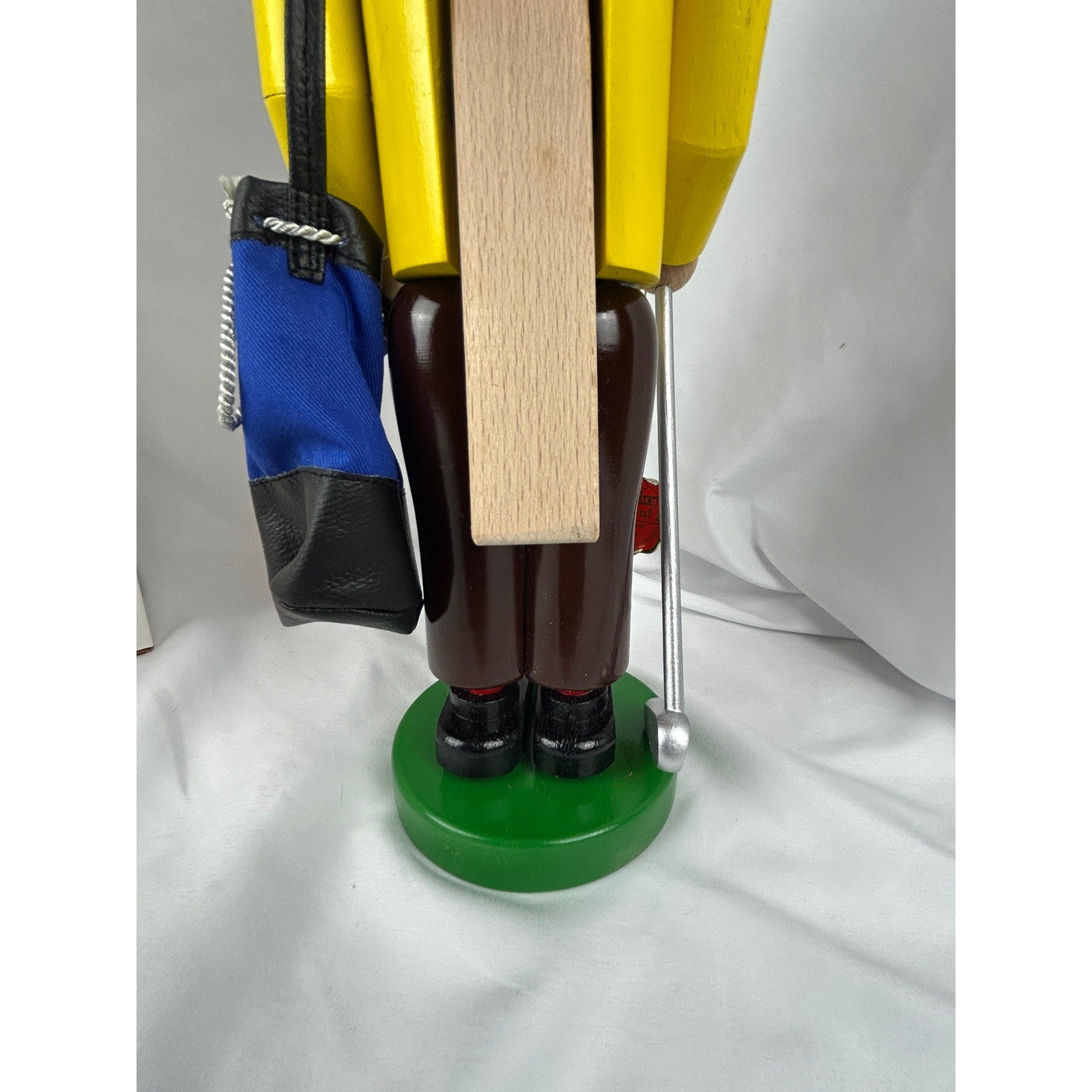 Steinbach S692 The Golfer Nutcracker Handmade Germany w/ Clubs & Box