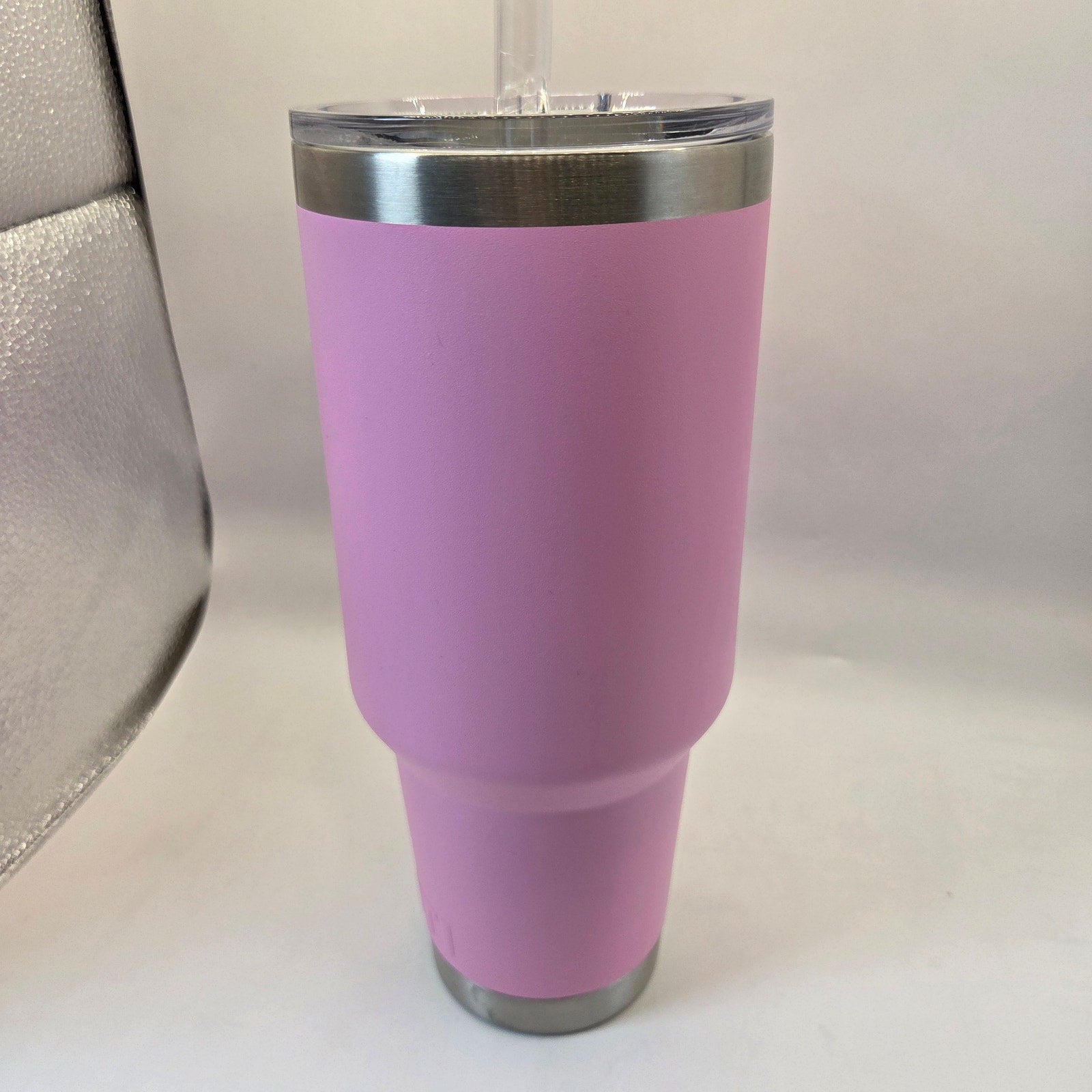 YETI Rambler 35oz Straw Mug Tropical Pink Handle Tumbler w/ Lid Straw Cup