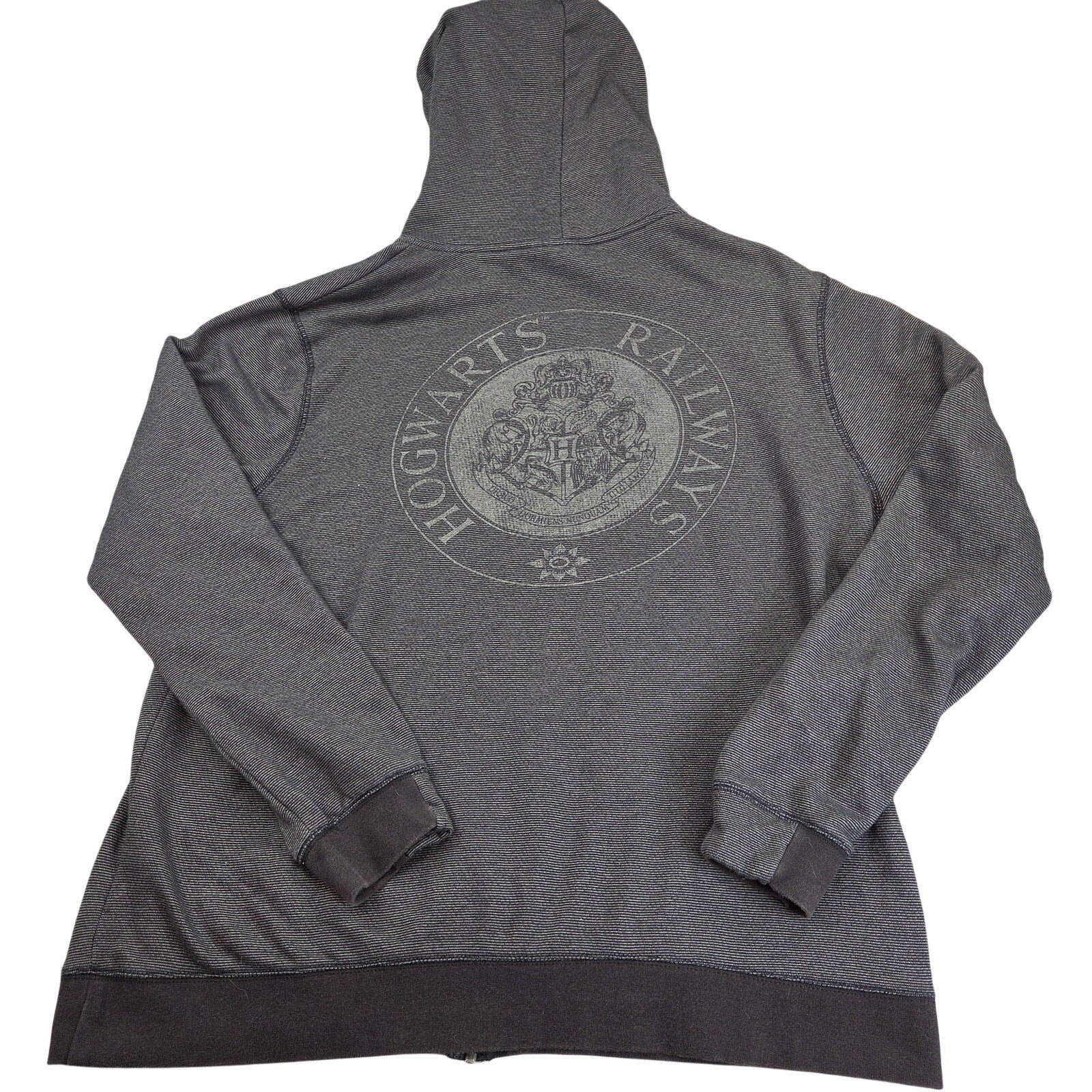 Harry Potter Hogwarts Railways Full Zip Hoodie Universal Studios Mens XL