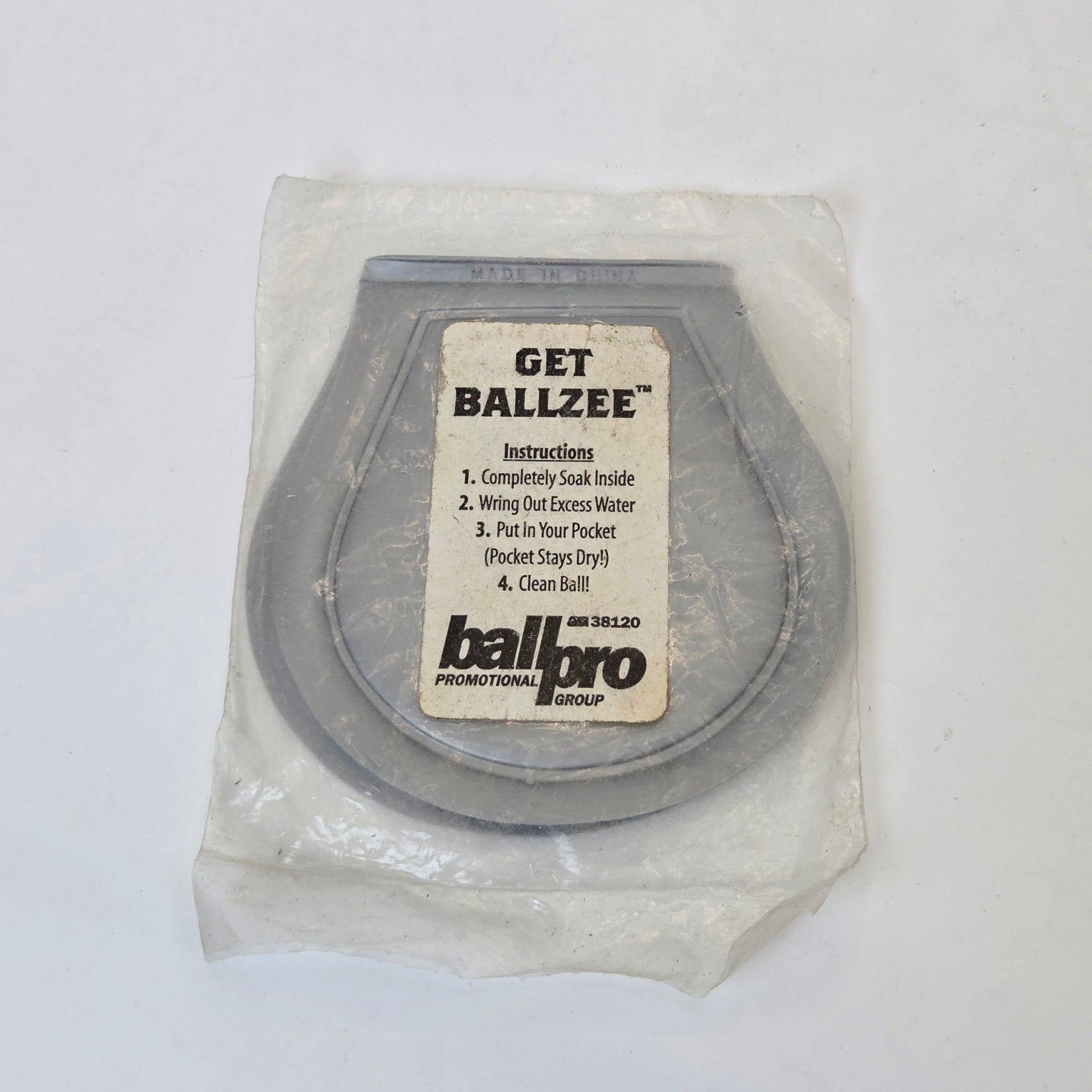 Toro Get Ballzee Golf Ball Cleaner Promotional Pocket Cleaner New Sealed