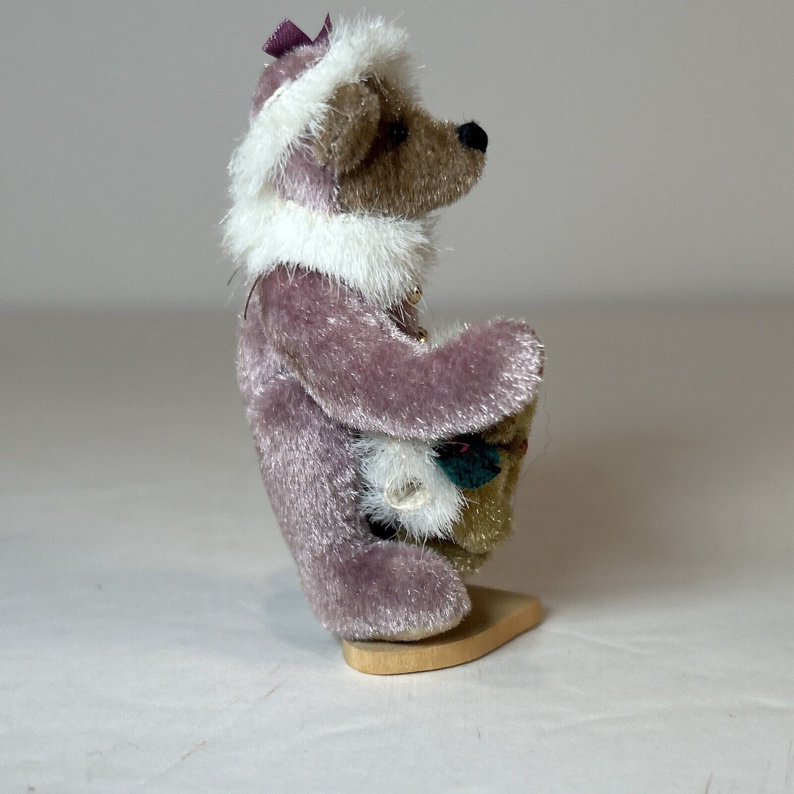 Little Gem Teddy Bear Alexandra 1995 Christmas Miniature Artist Doll 3"