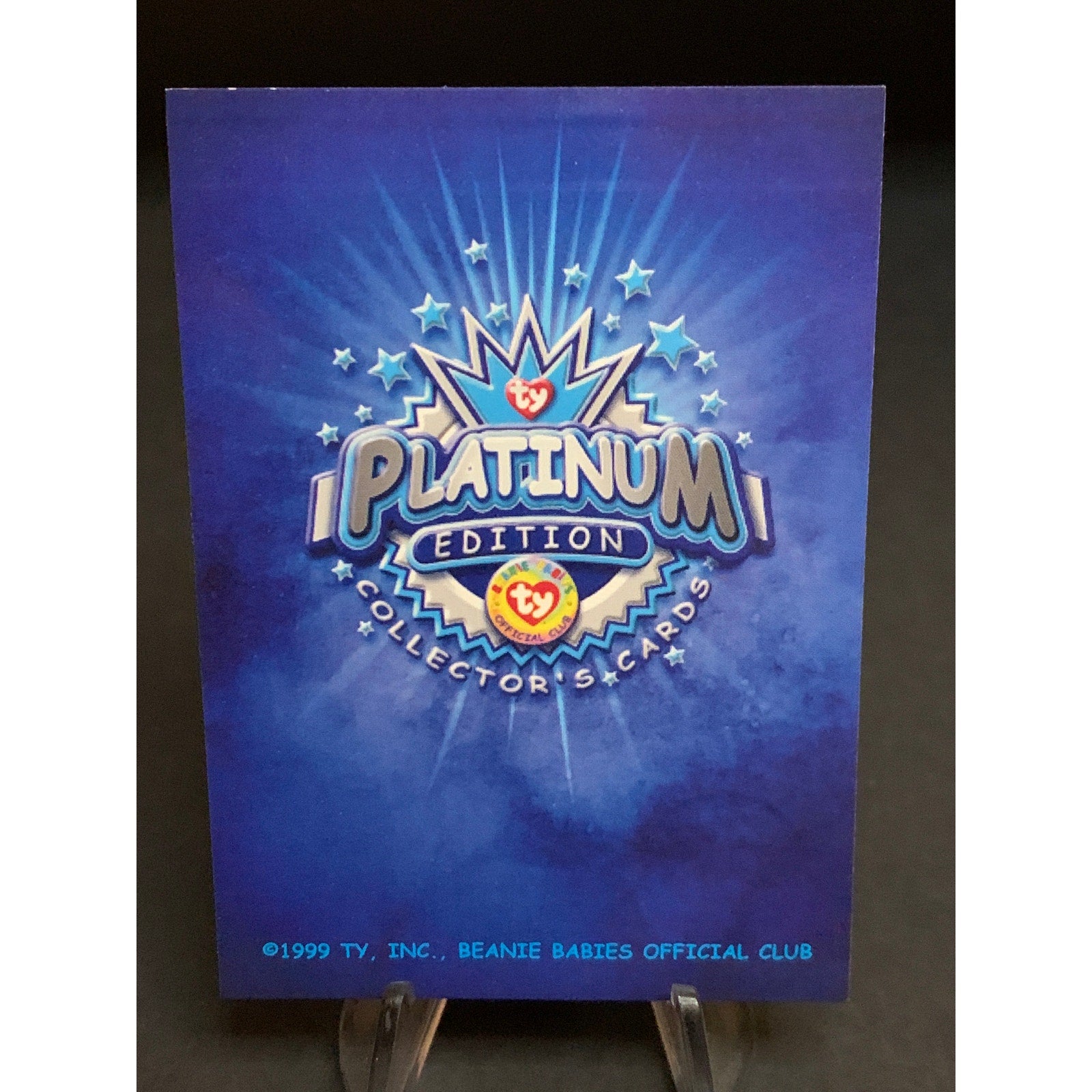 1999 Topps Ty Beanie Babies Platinum Limited Edition Card Lot Of 7 NM
