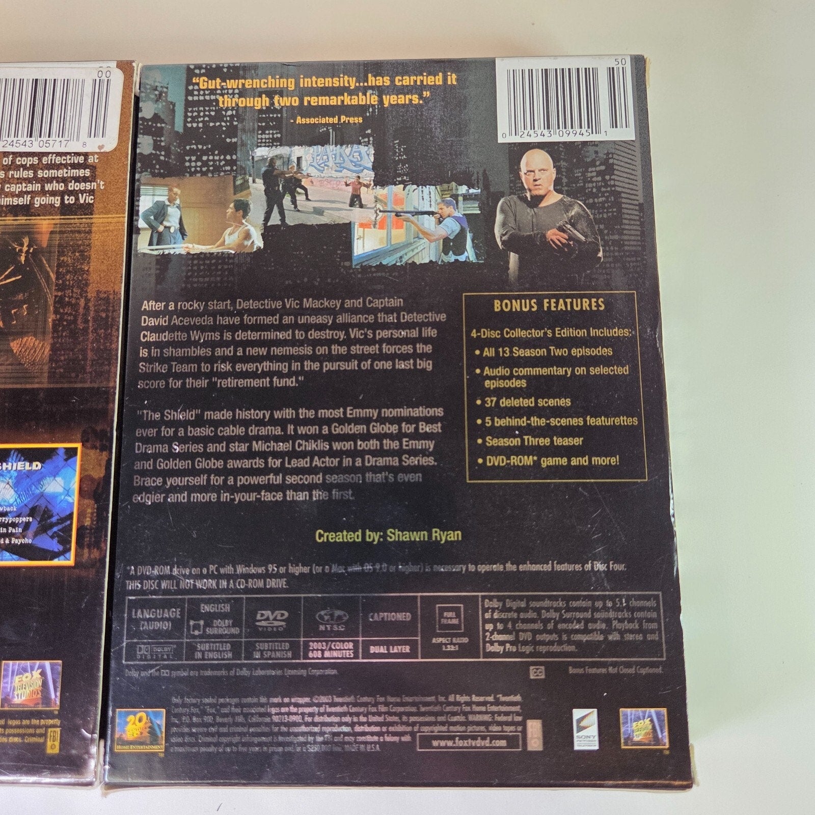 The Shield Season 1 & 2 FX