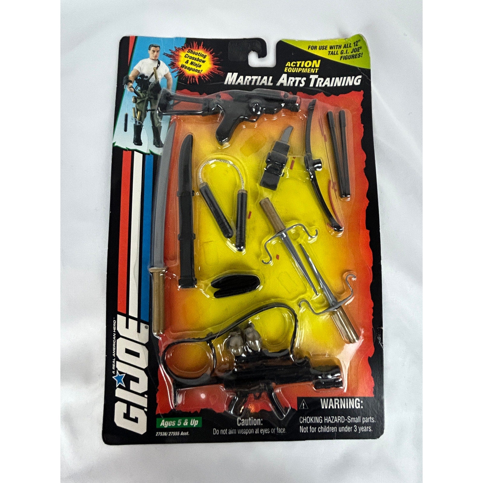 GI Joe Hall of Fame Light Infantry Mission Gear Set Sealed MOC 1992 Hasbro