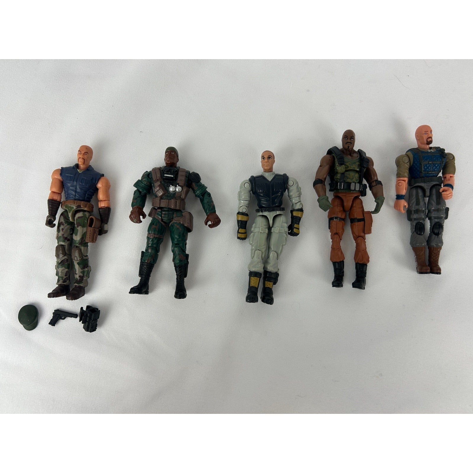 GI Joe Heavy Weapon Specialist Lot Gung Ho, Heavy Duty, Backblast, Roadblock