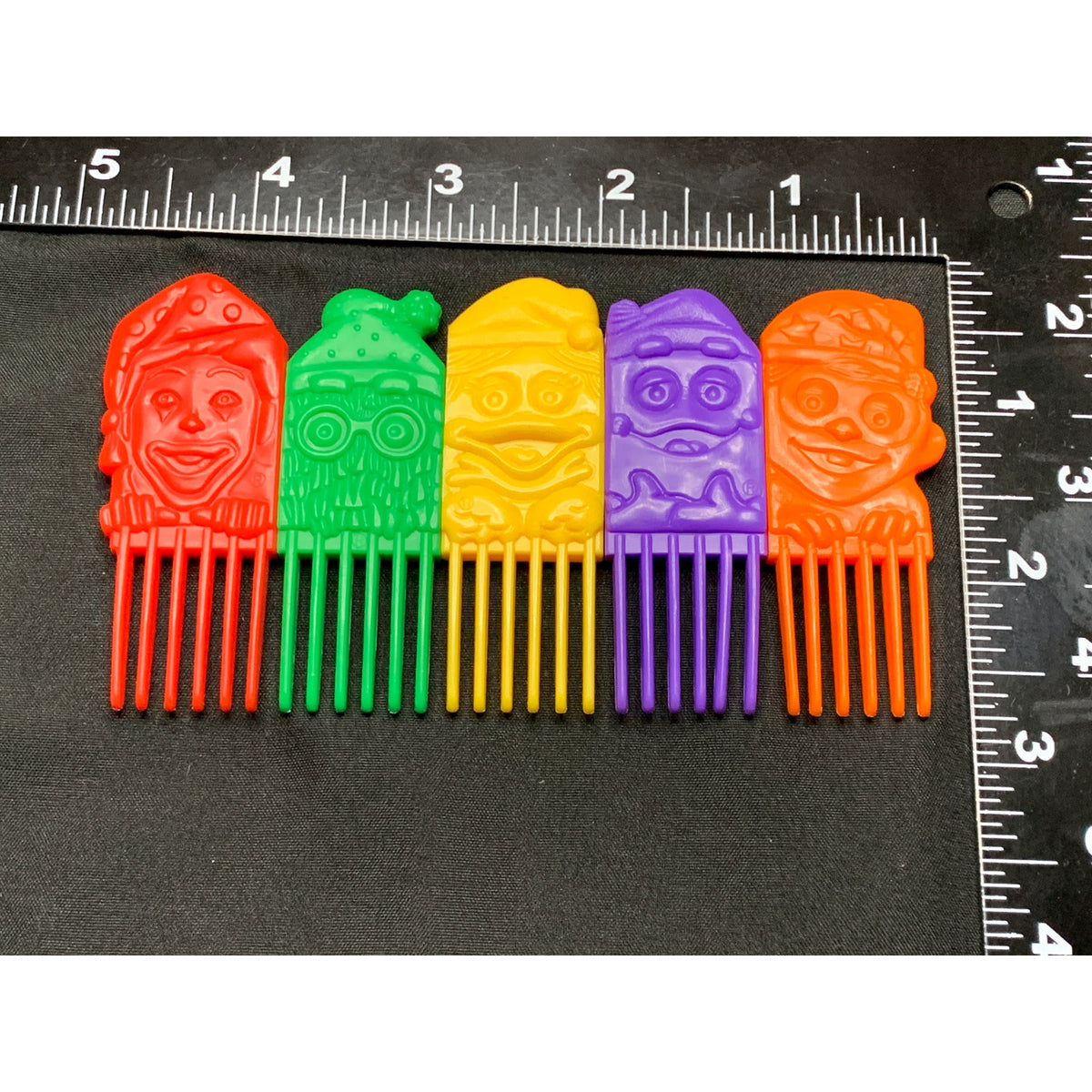 1990 McDonald's Good Morning Happy Meal McDonaldland Connectible Comb Complete