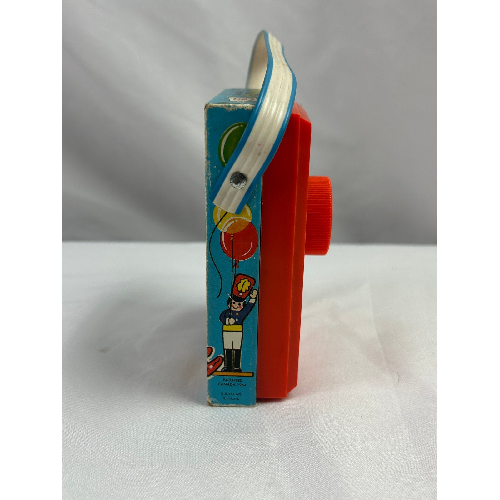 Vintage Fisher Price Pocket Radio Music Box Yankee Doodle 1975 Works