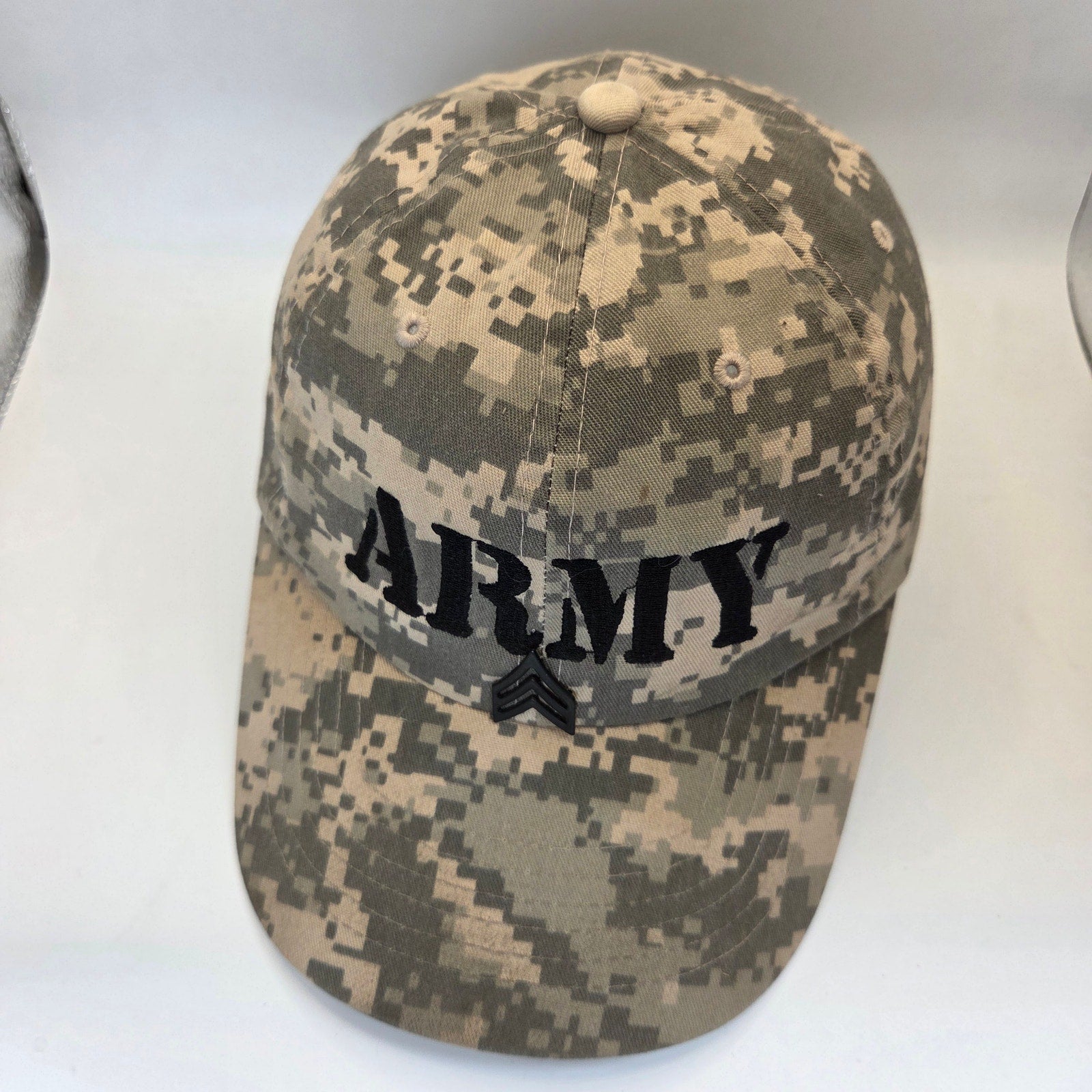 Mitchell Proffitt US Army Digital Camo Hat Adjustable Hook Loop Military Cap